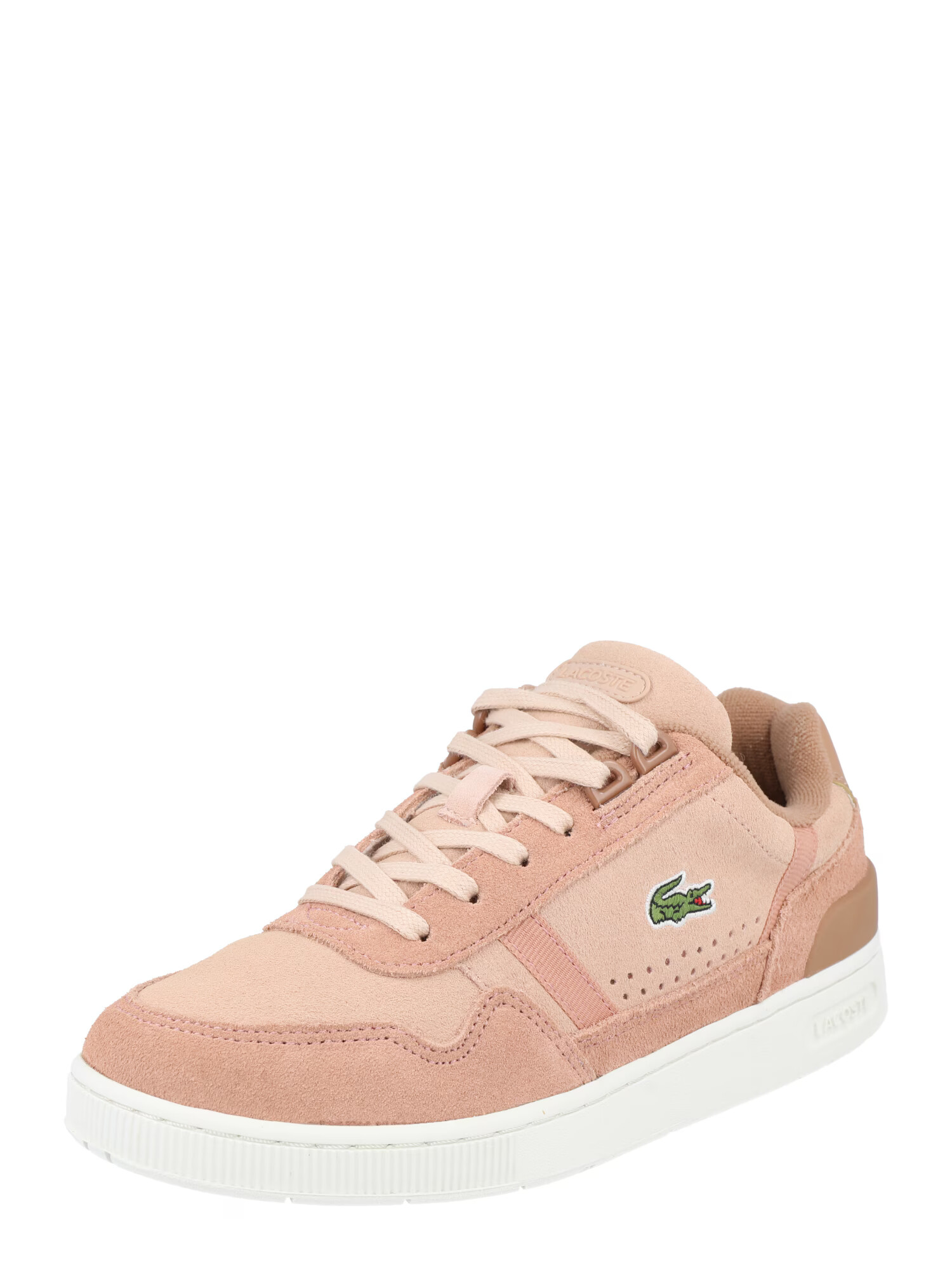 LACOSTE Sneaker low maro deschis / roz pal - Pled.ro