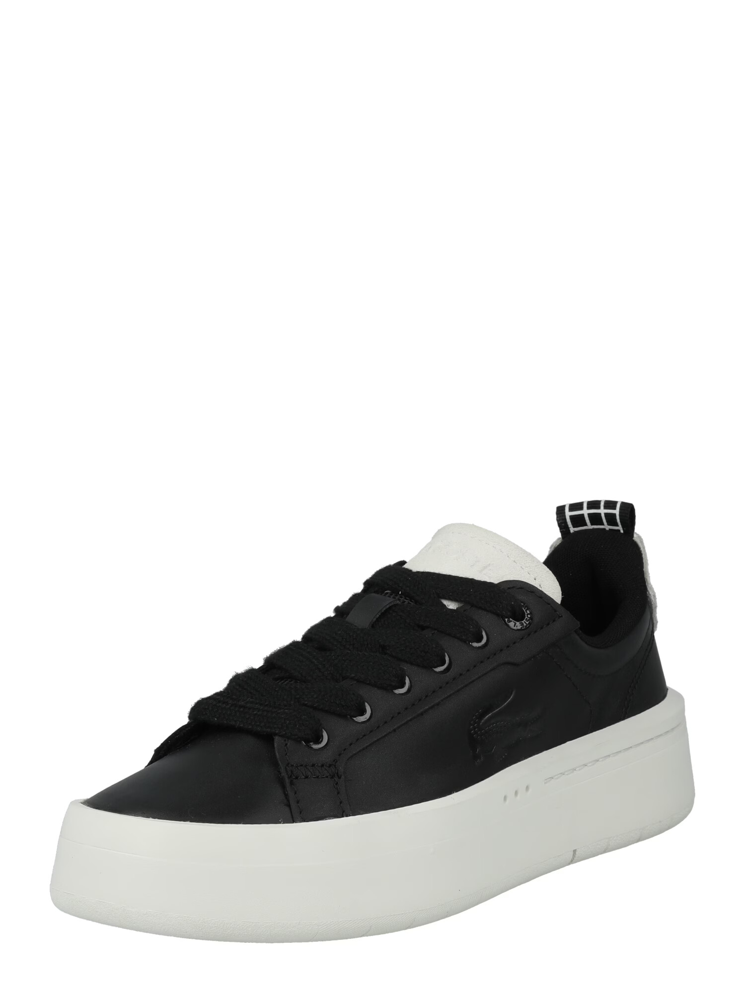 LACOSTE Sneaker low negru / alb - Pled.ro