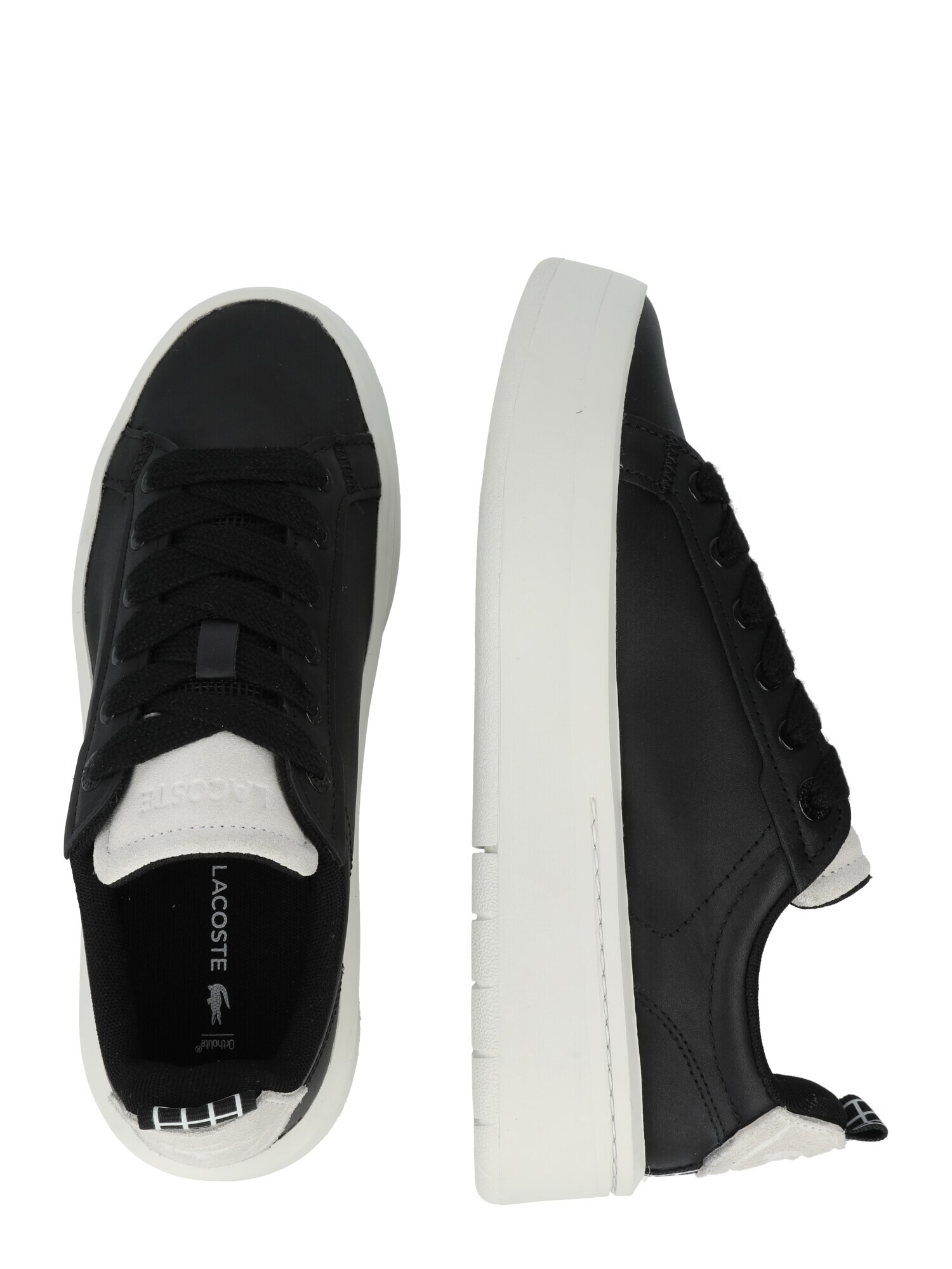 LACOSTE Sneaker low negru / alb - Pled.ro