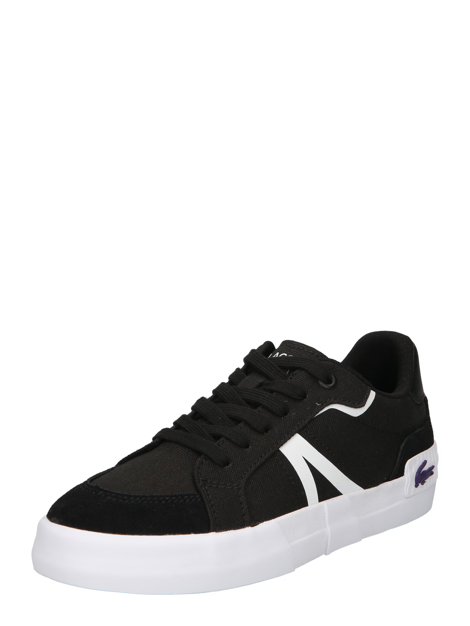 LACOSTE Sneaker low negru / alb - Pled.ro