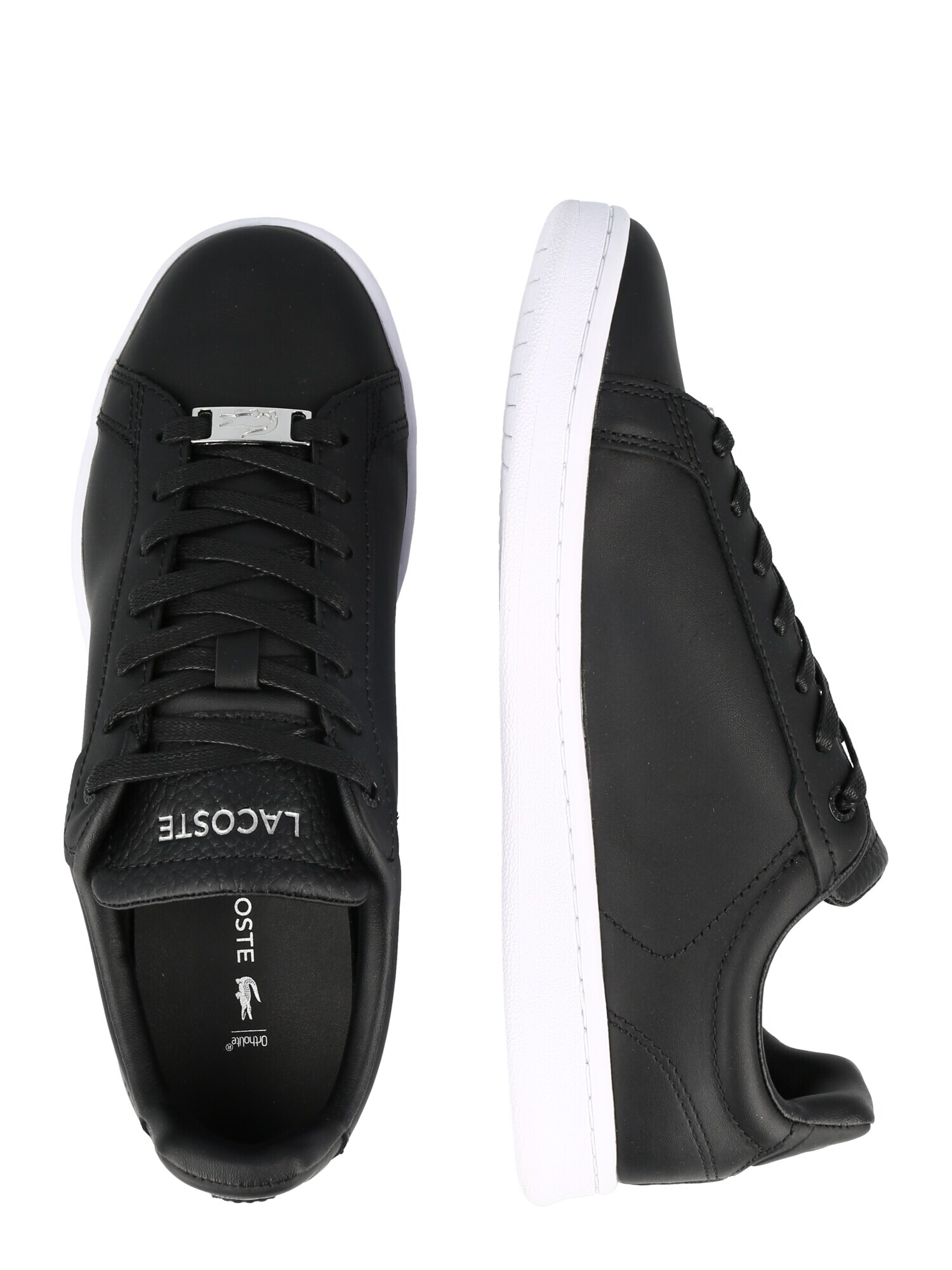 LACOSTE Sneaker low negru / alb - Pled.ro