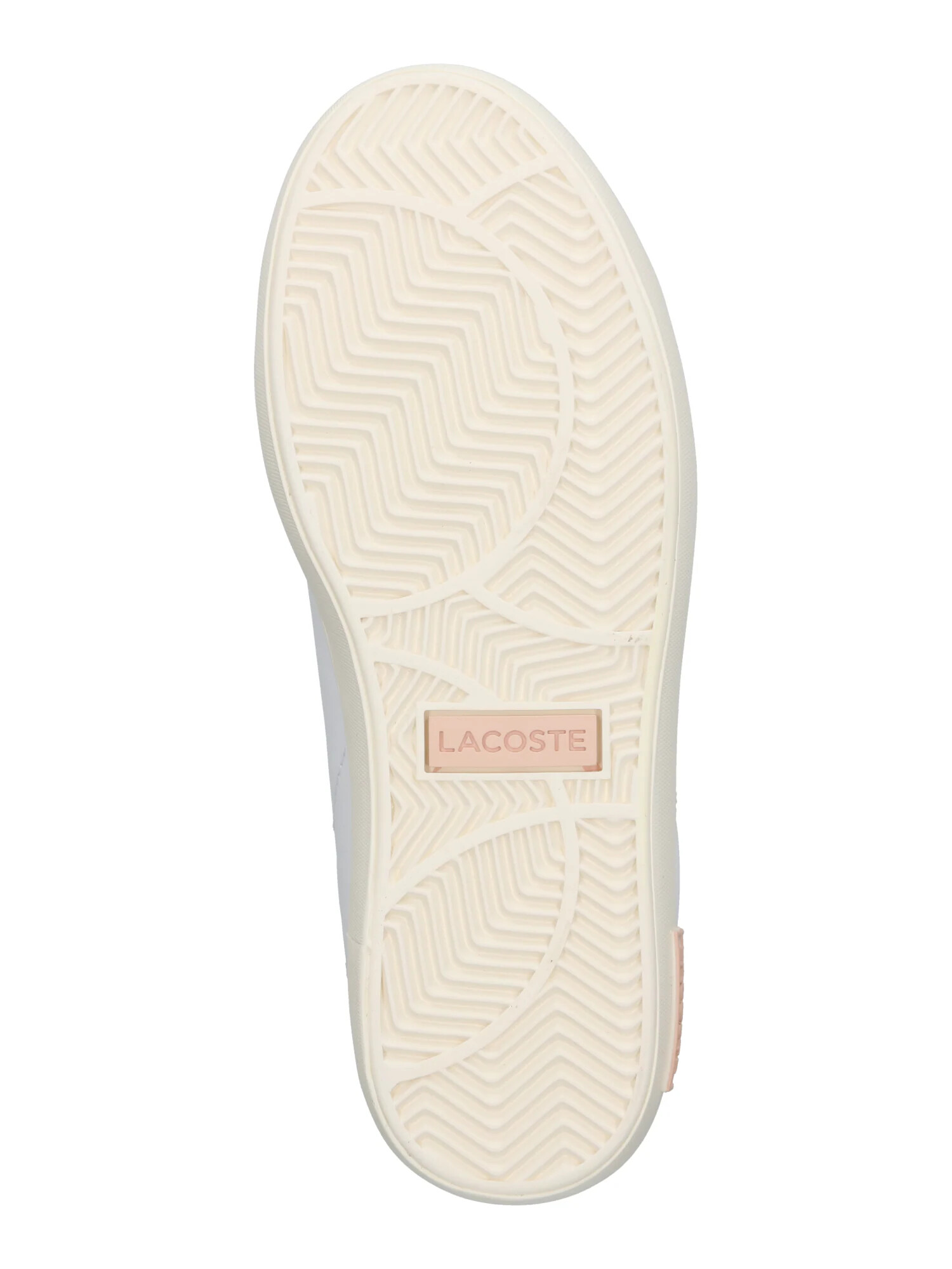 LACOSTE Sneaker low 'Powercourt' maro cappuccino / alb - Pled.ro