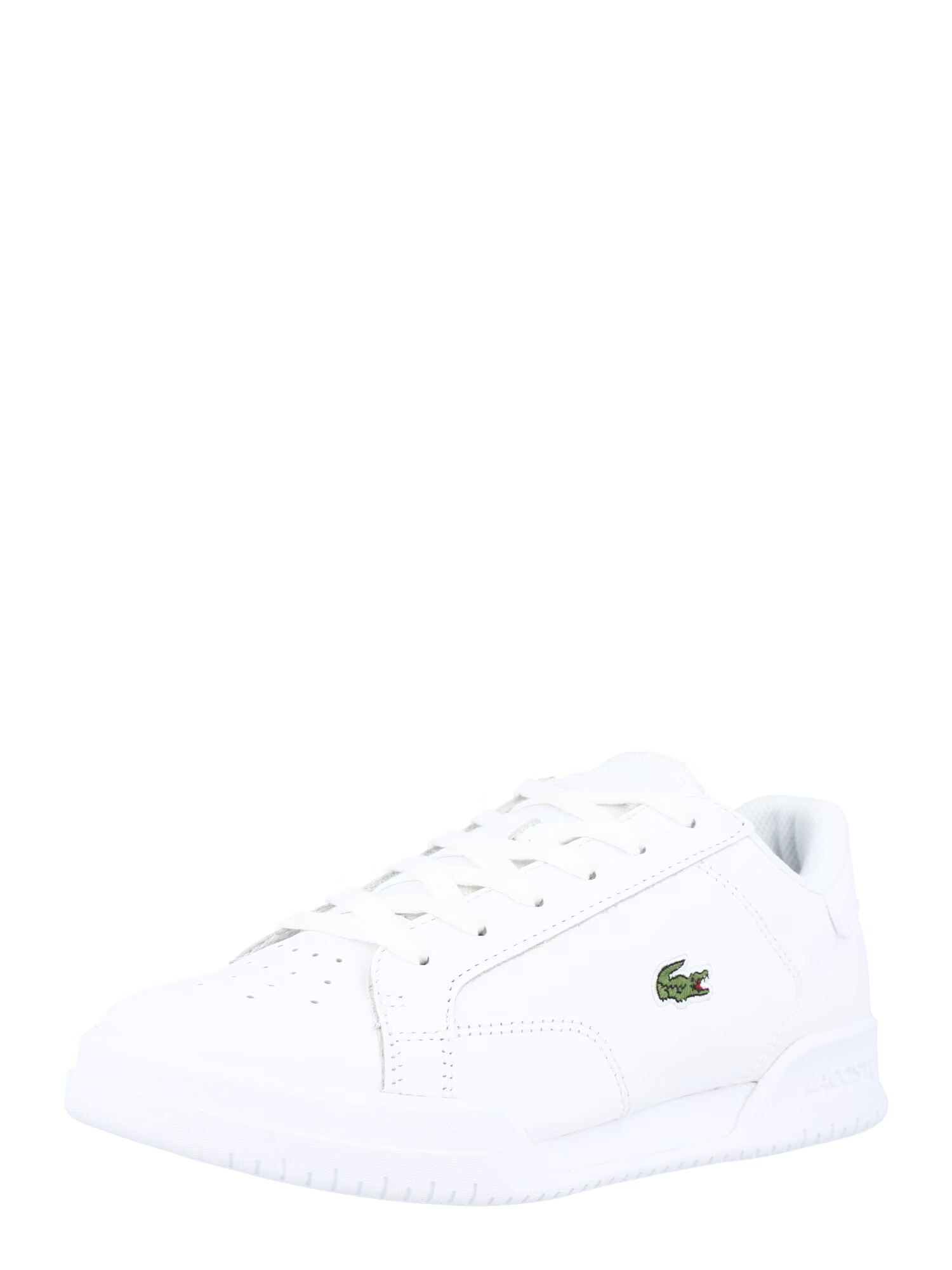 LACOSTE Sneaker low 'Twin Serve' verde / roșu / alb - Pled.ro