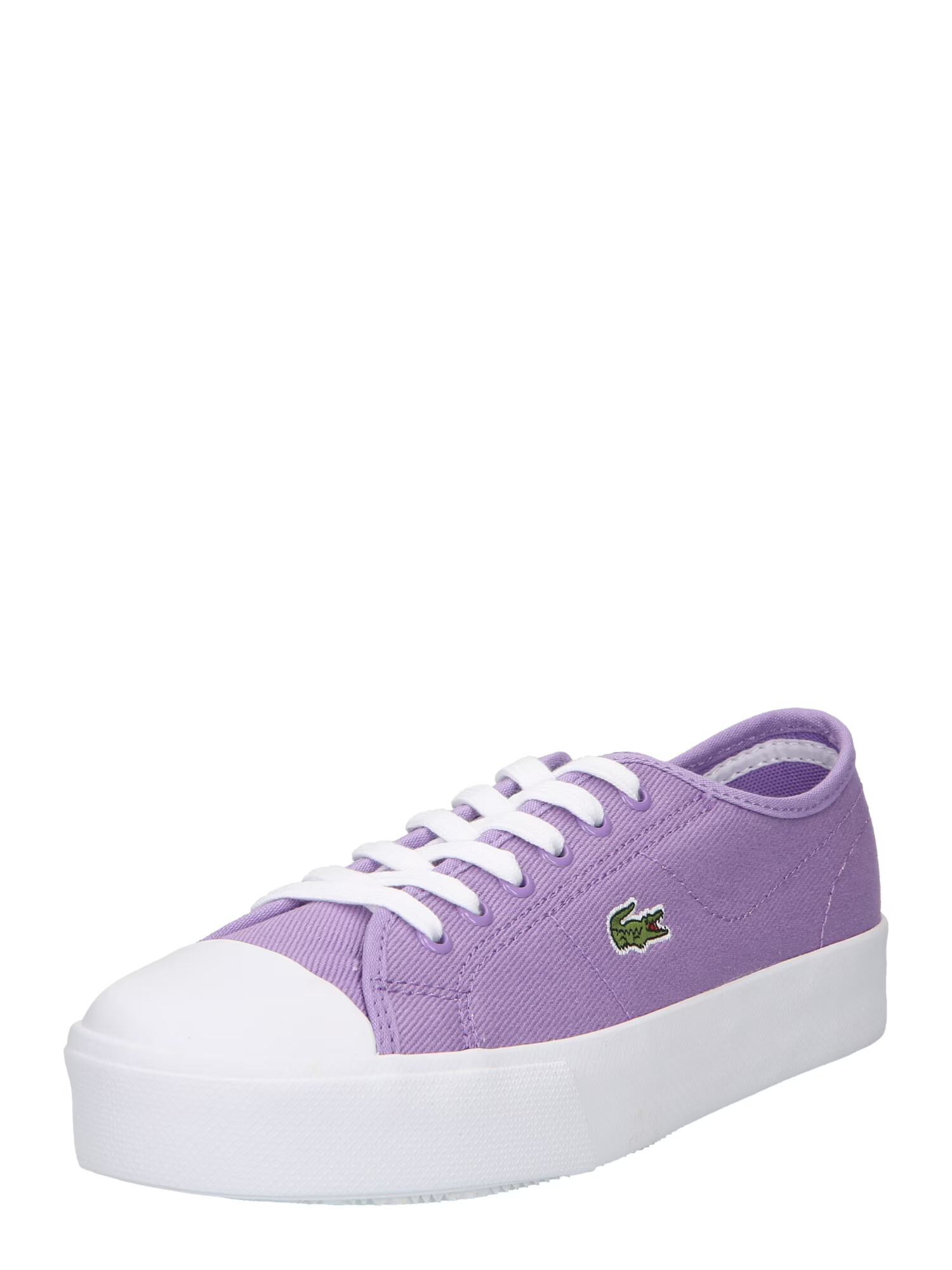 LACOSTE Sneaker low 'ZIANE' verde închis / mov liliachiu / alb - Pled.ro