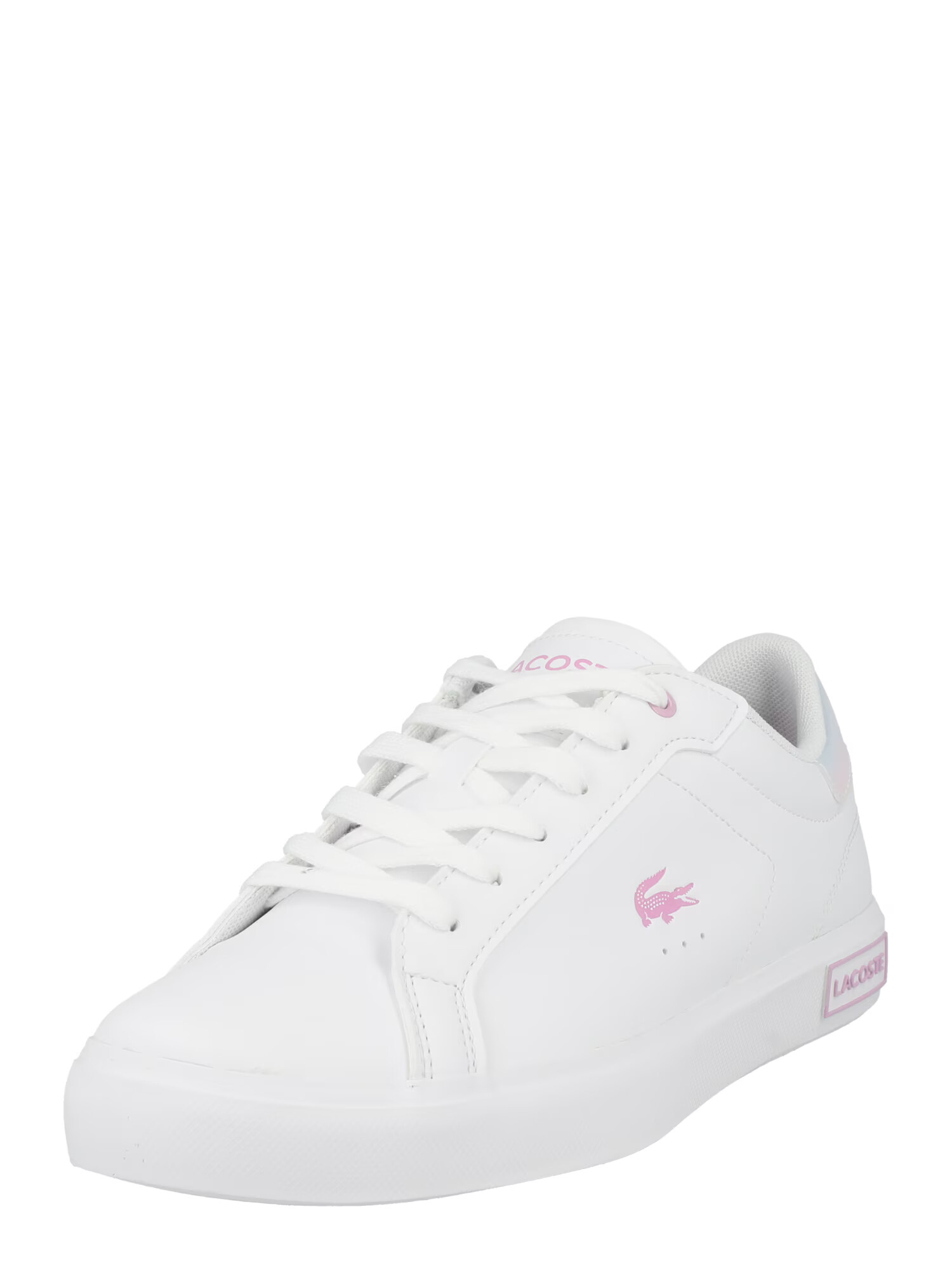 LACOSTE Sneaker roz închis / alb - Pled.ro