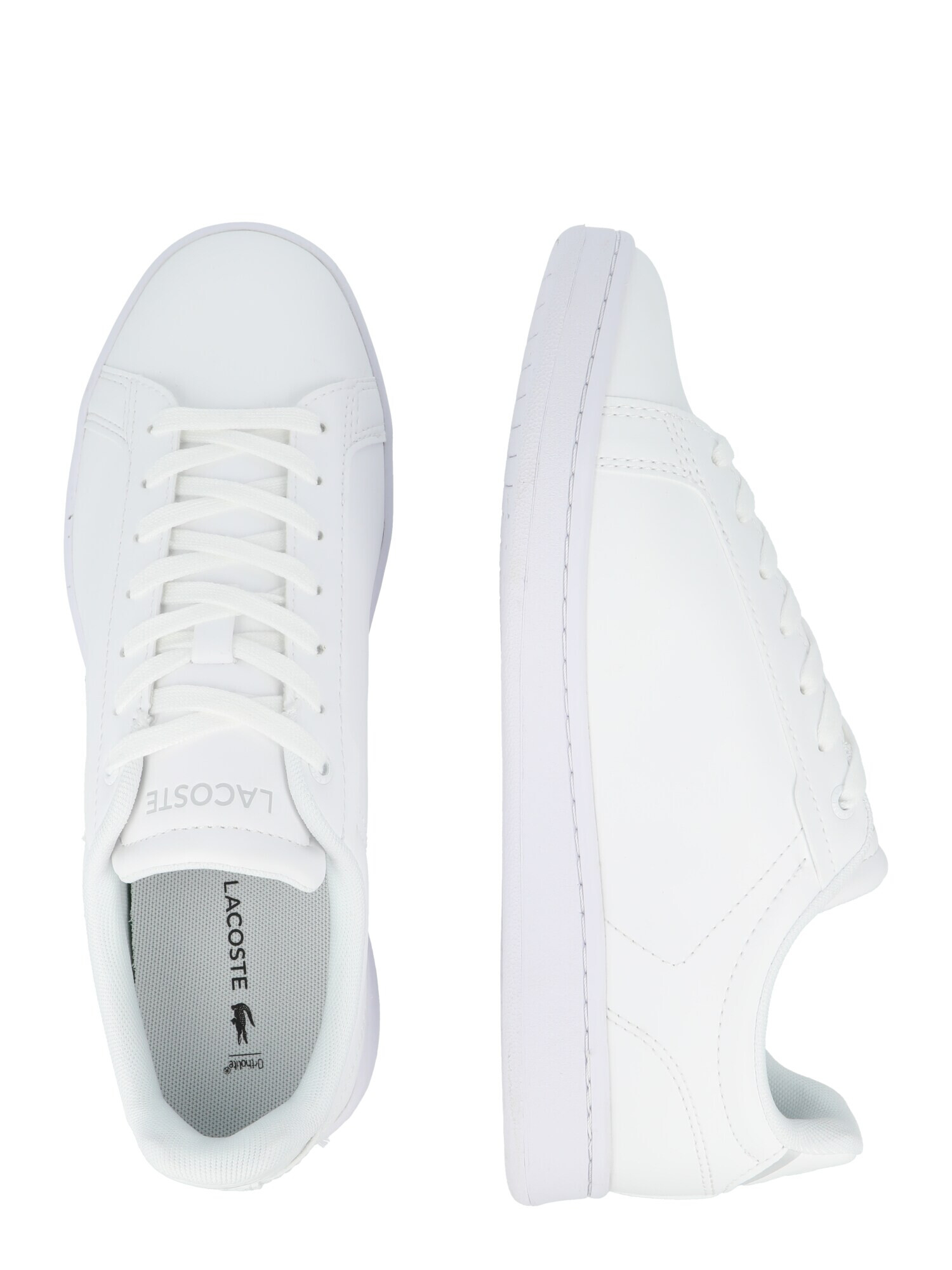 LACOSTE Sneaker verde deschis / roși aprins / alb - Pled.ro