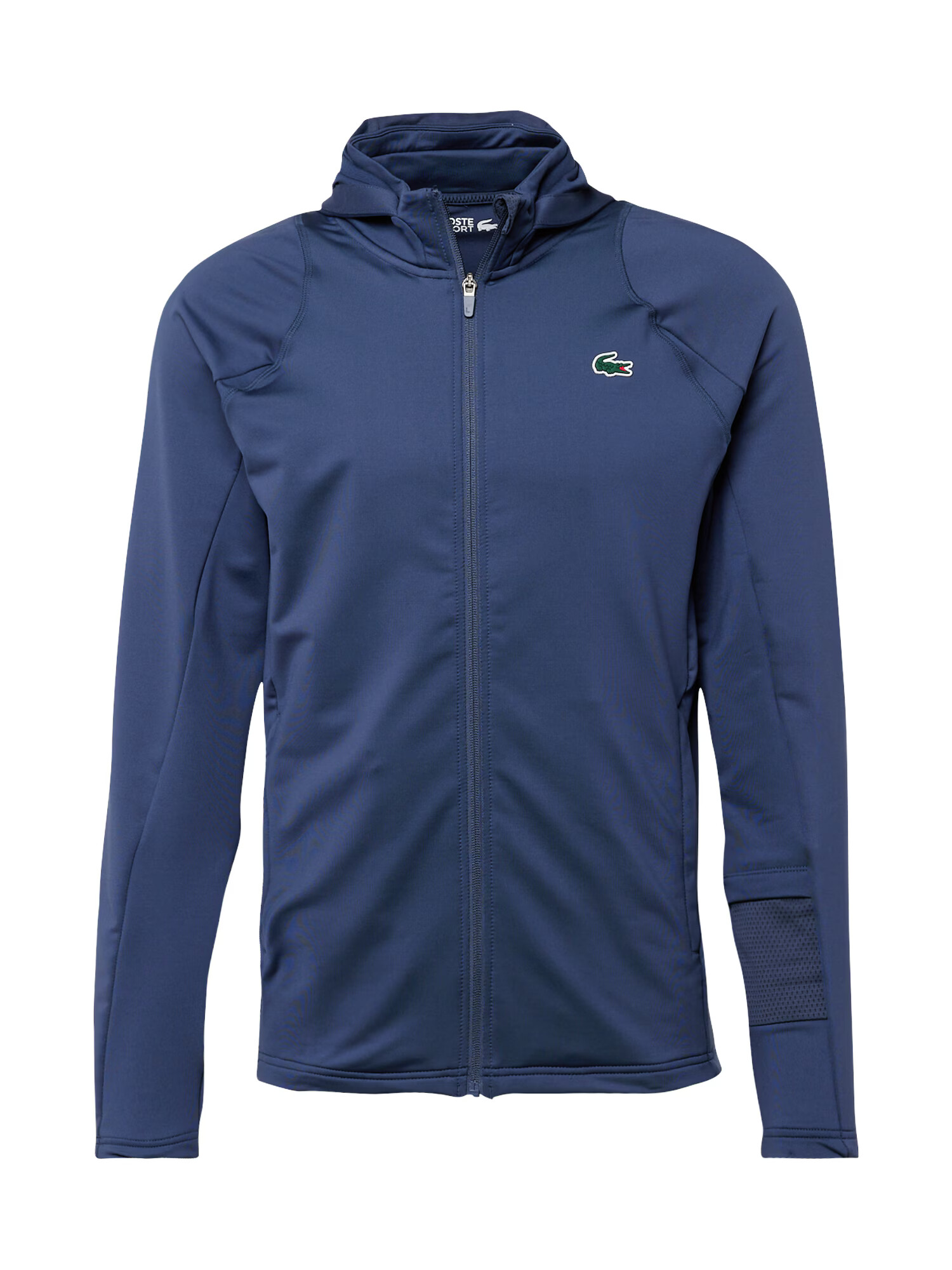 Lacoste Sport Bluză cu fermoar sport bleumarin / verde / alb - Pled.ro