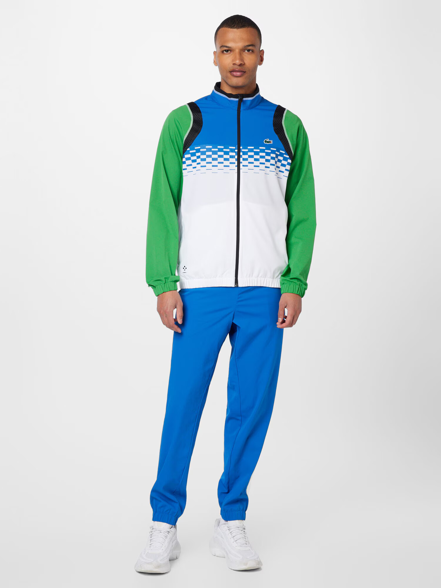 Lacoste Sport Costum de trening albastru / verde / negru / alb - Pled.ro