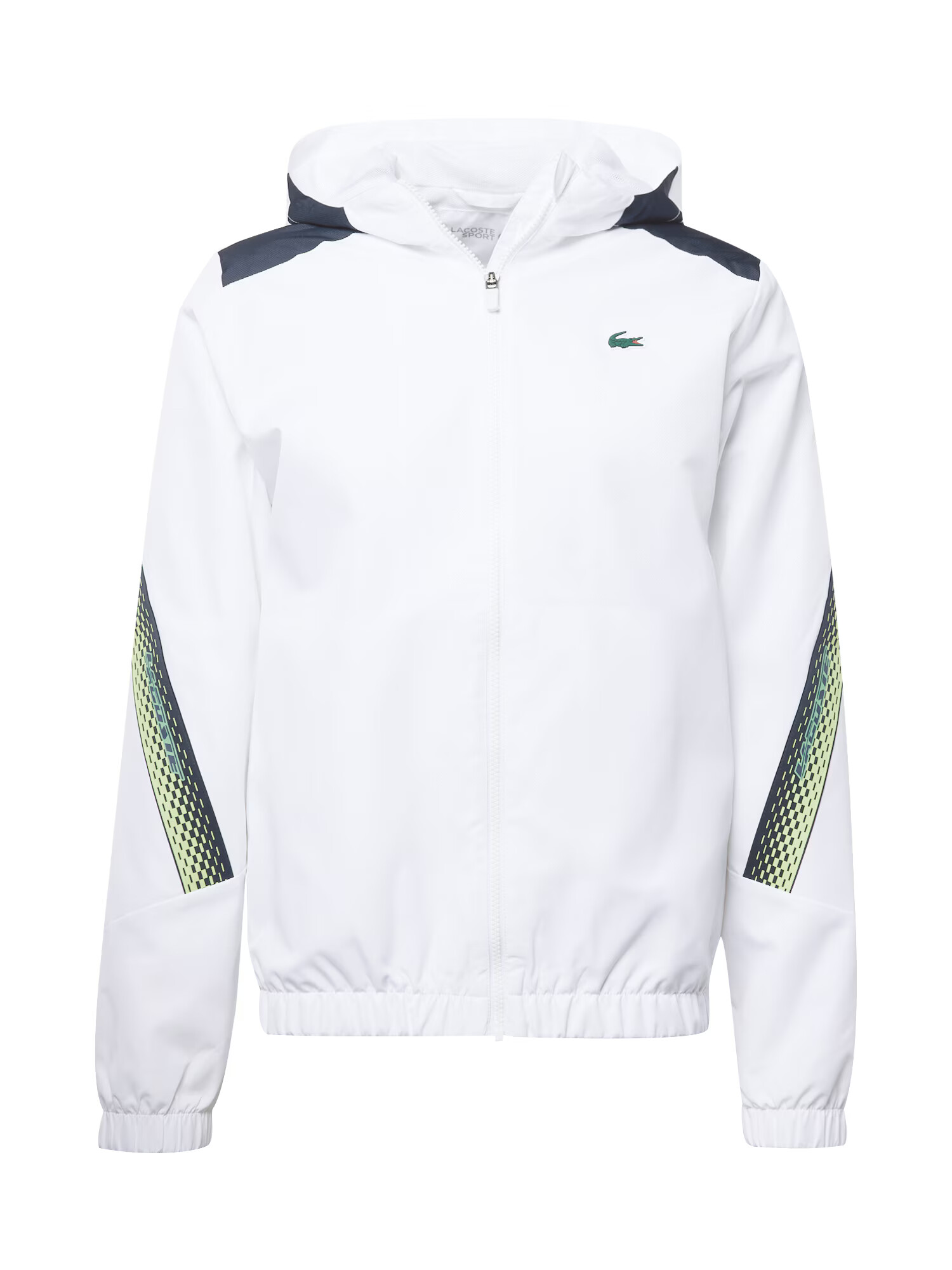 Lacoste Sport Geacă sport albastru închis / galben / verde / alb murdar - Pled.ro