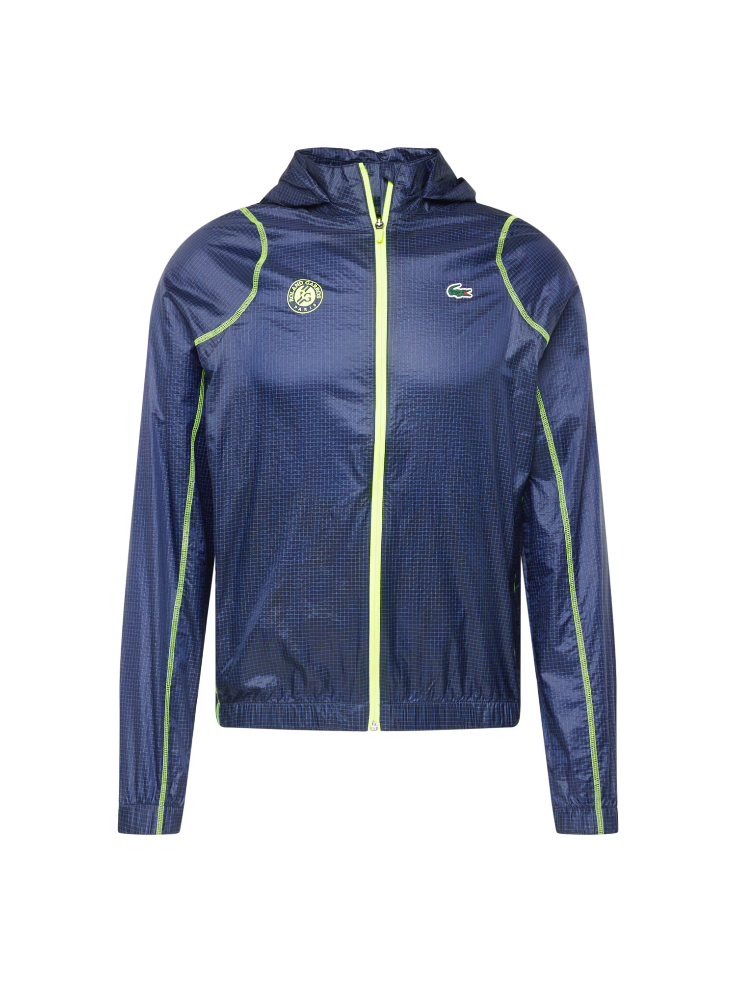 Lacoste Sport Geacă sport bleumarin / verde limetă - Pled.ro