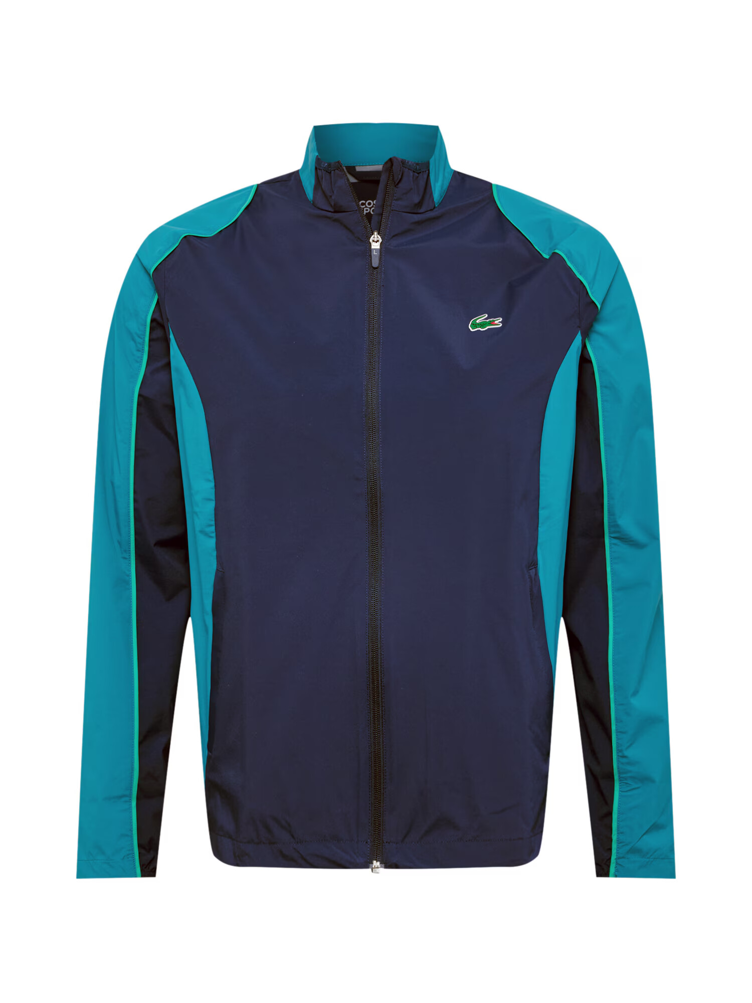 Lacoste Sport Jachetă de trening albastru marin / cyan / negru - Pled.ro