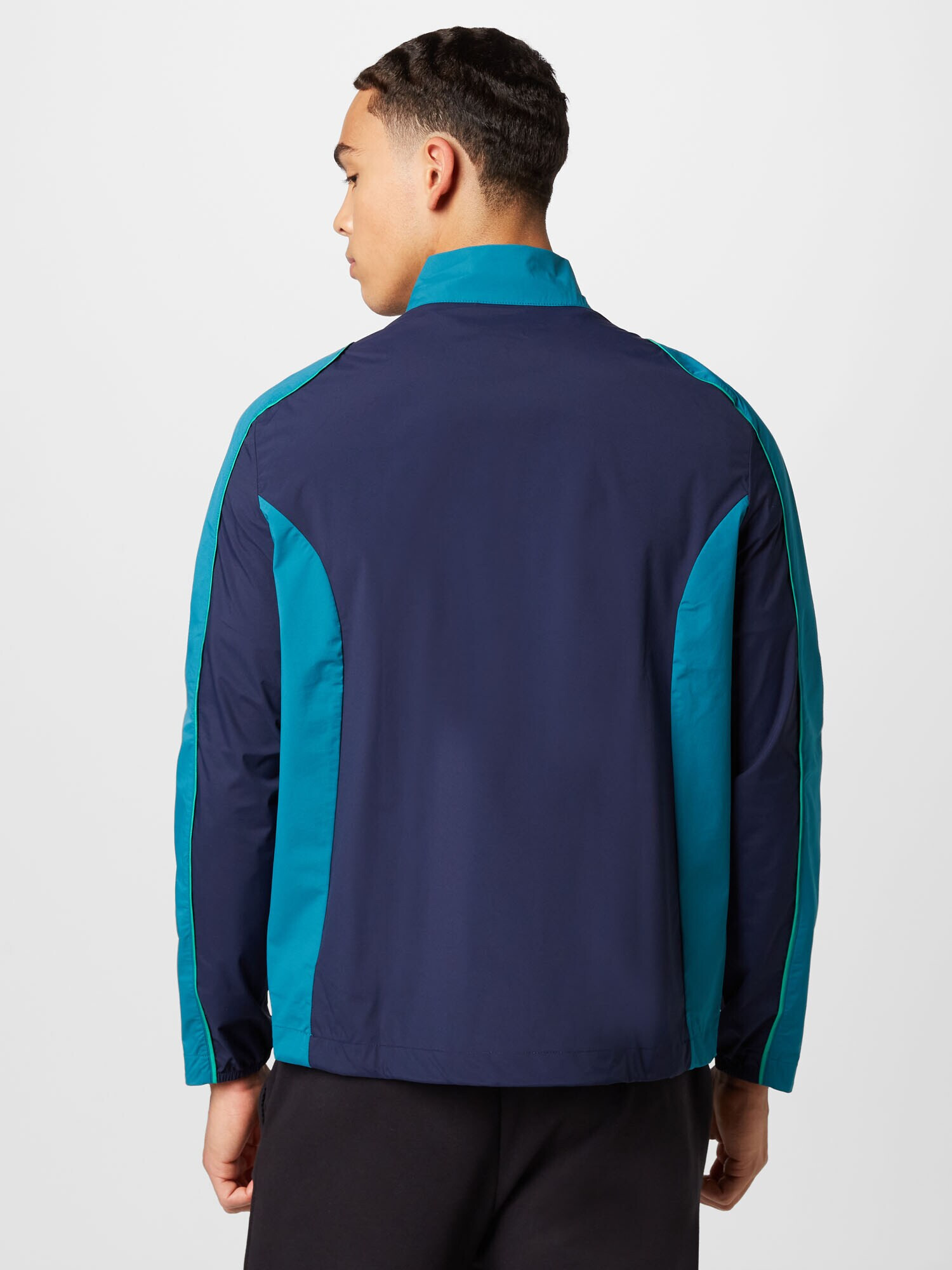 Lacoste Sport Jachetă de trening albastru marin / cyan / negru - Pled.ro