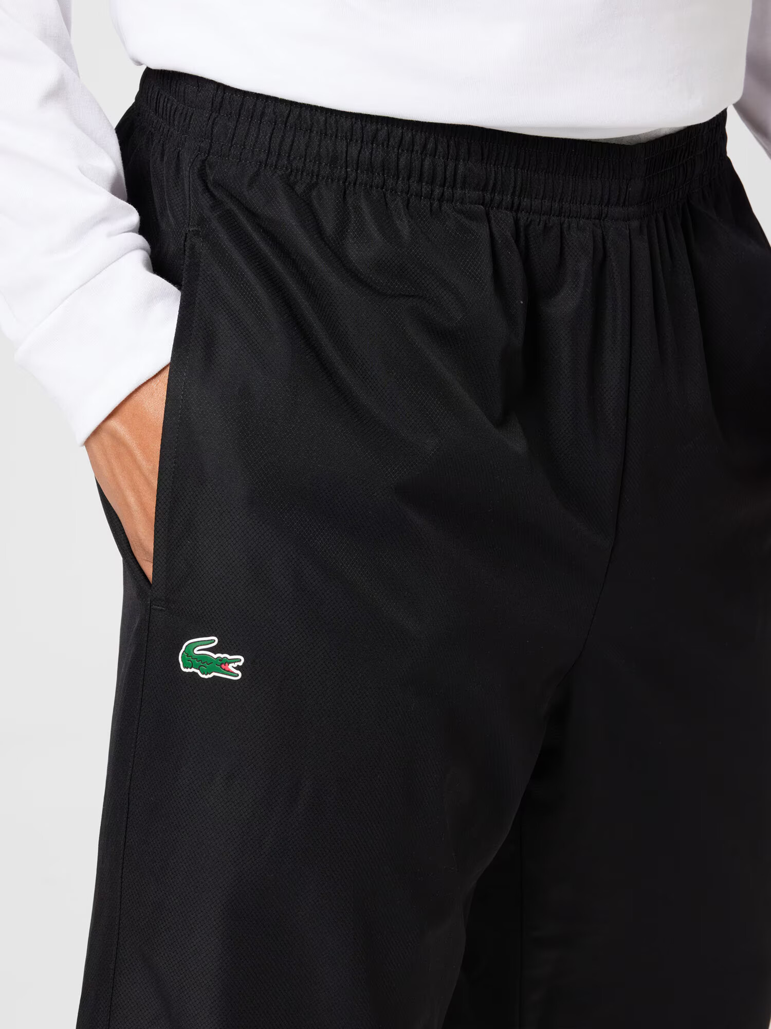 Lacoste Sport Pantaloni sport verde / roșu / negru / alb - Pled.ro