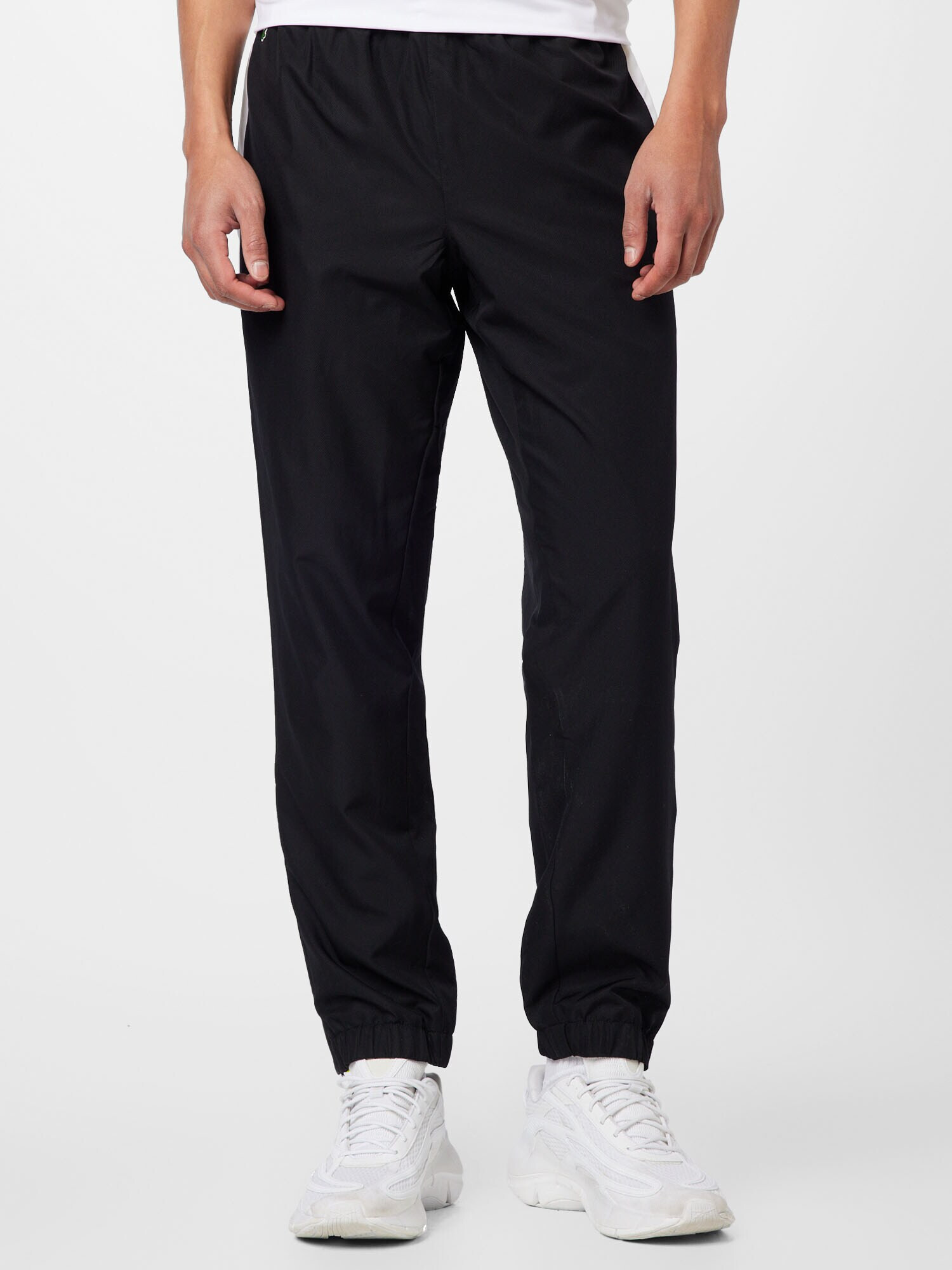 Lacoste Sport Pantaloni sport verde limetă / negru / alb - Pled.ro