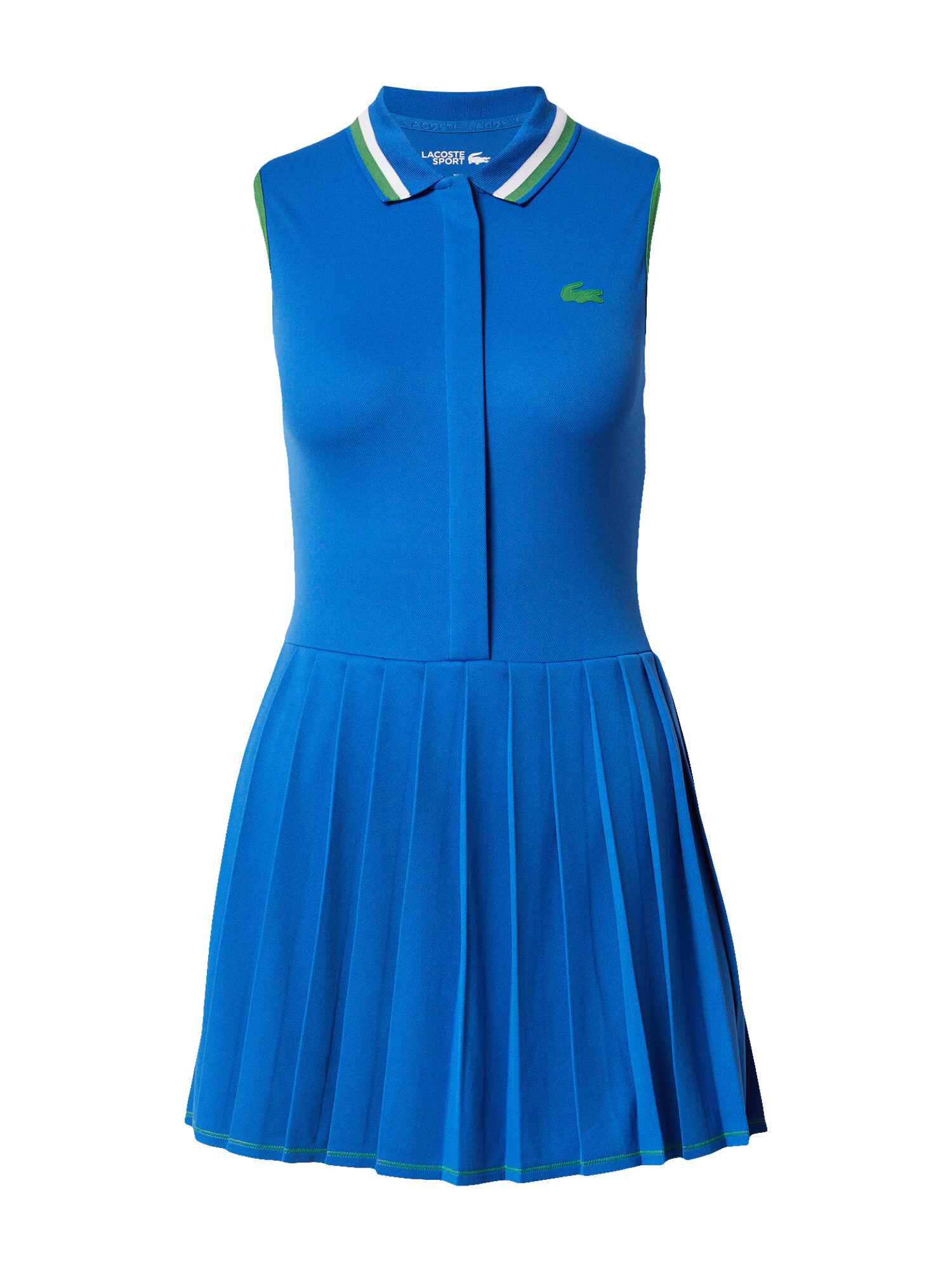 Lacoste Sport Rochie sport azuriu / verde iarbă / alb - Pled.ro