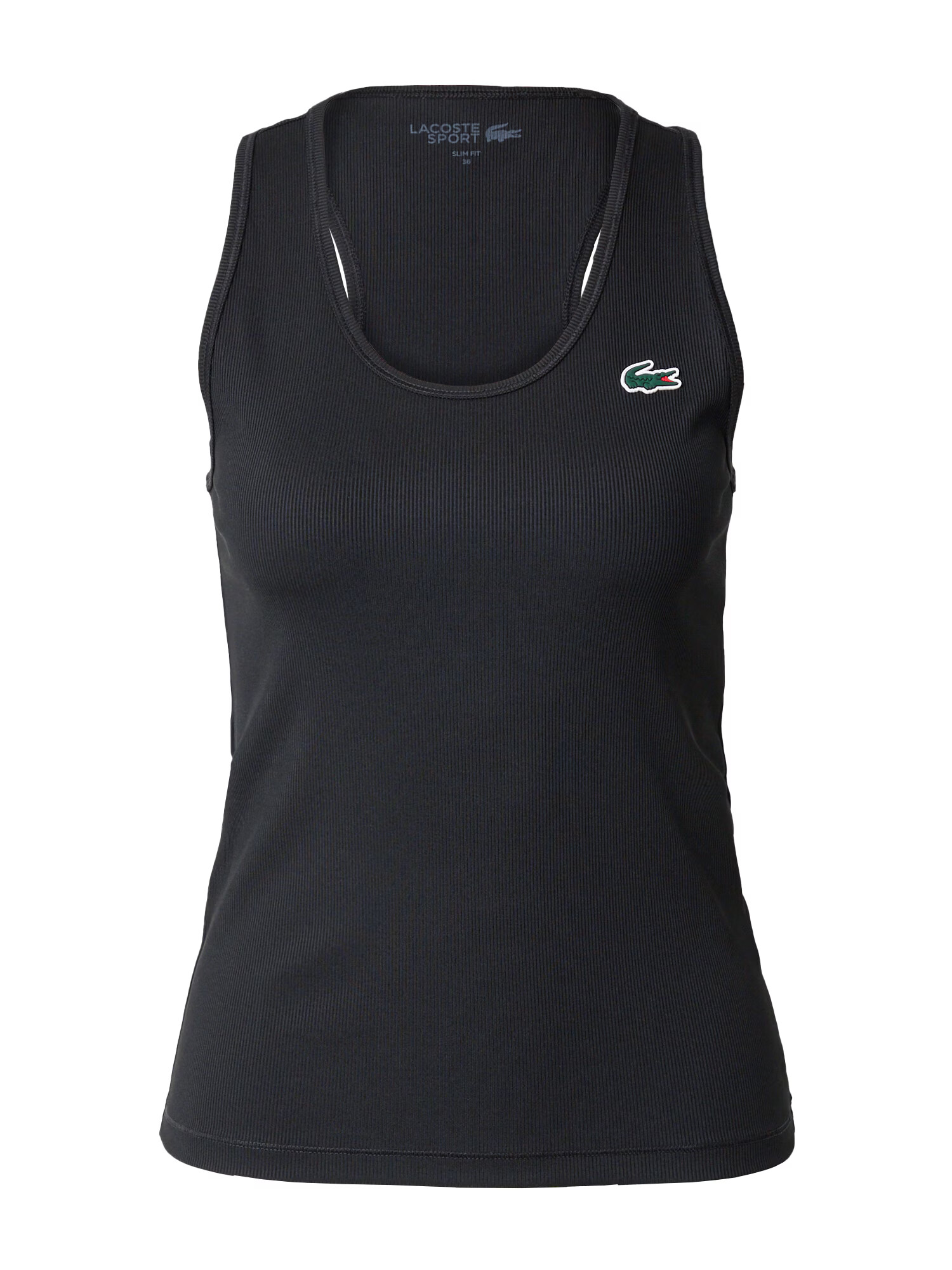 Lacoste Sport Sport top verde / negru / alb - Pled.ro