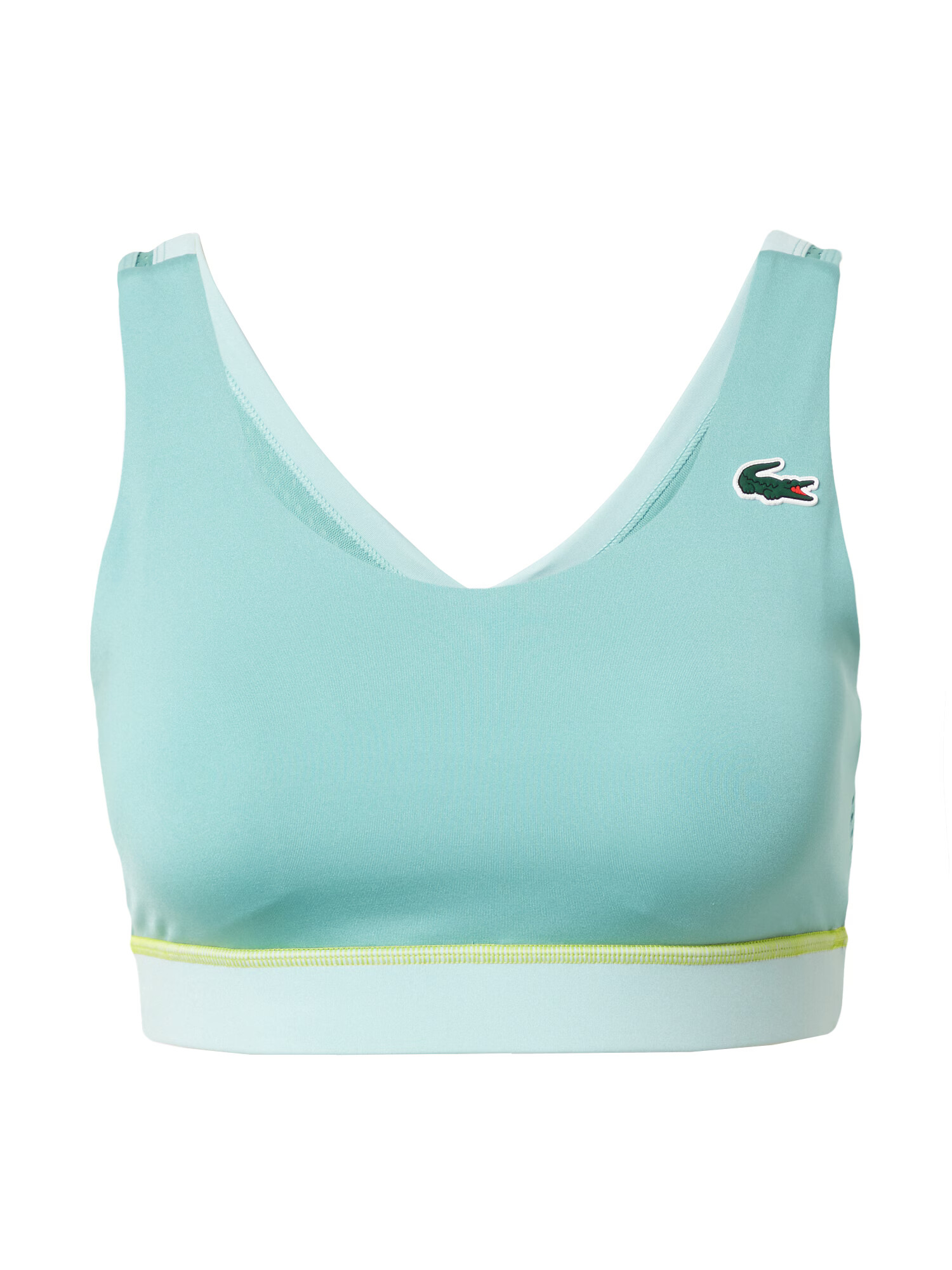 Lacoste Sport Sutien sport albastru deschis - Pled.ro