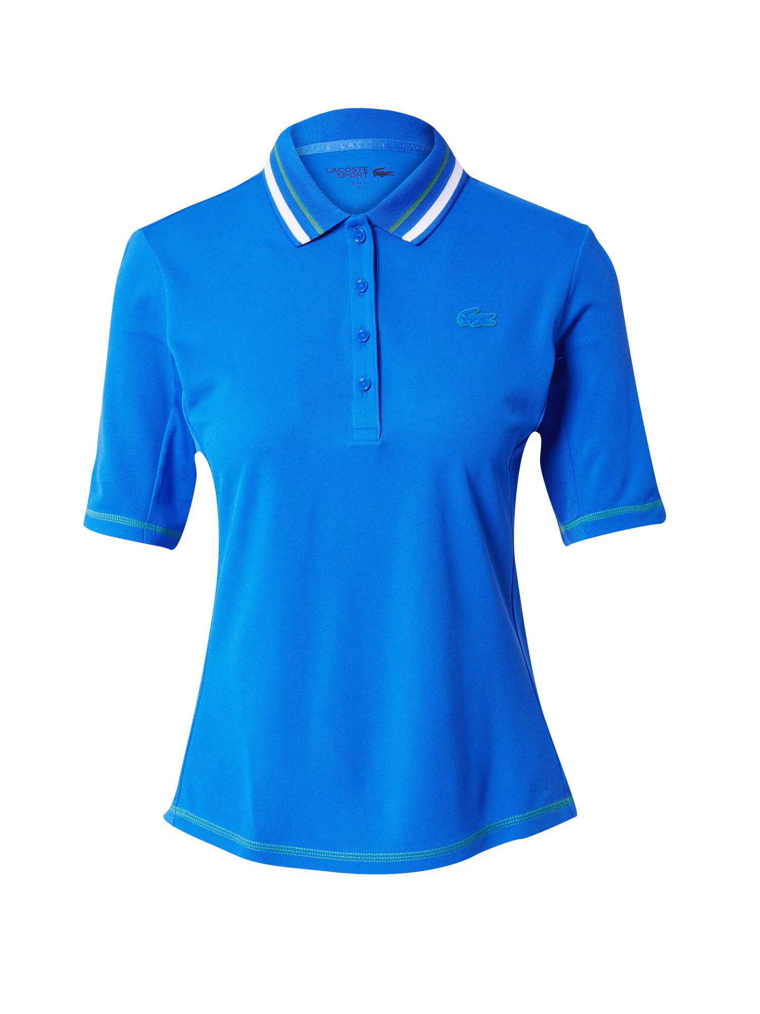 Lacoste Sport Tricou funcțional albastru regal / alb - Pled.ro