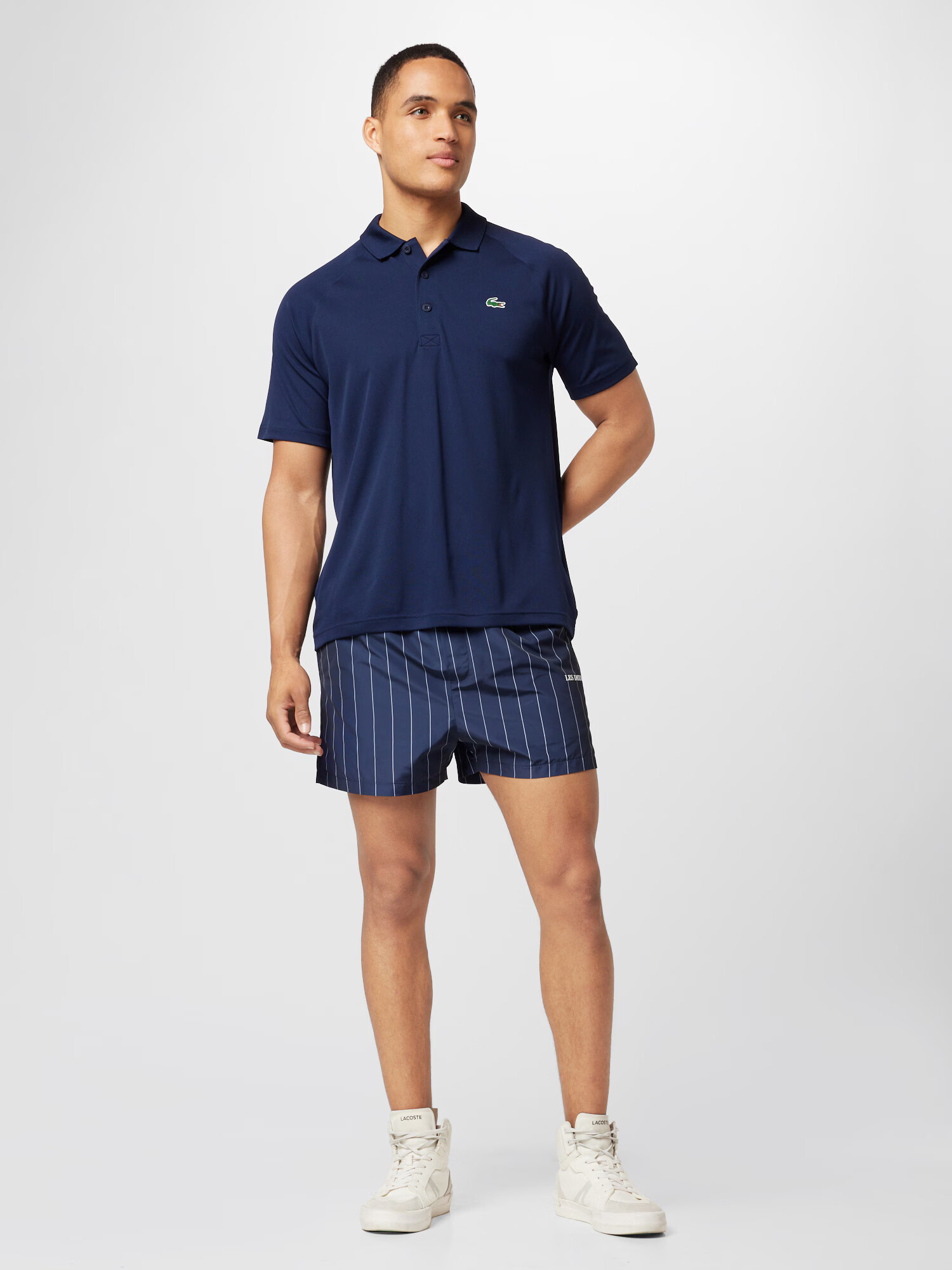 Lacoste Sport Tricou funcțional bleumarin - Pled.ro