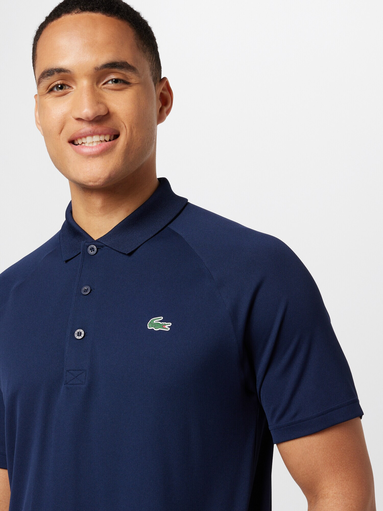 Lacoste Sport Tricou funcțional bleumarin - Pled.ro