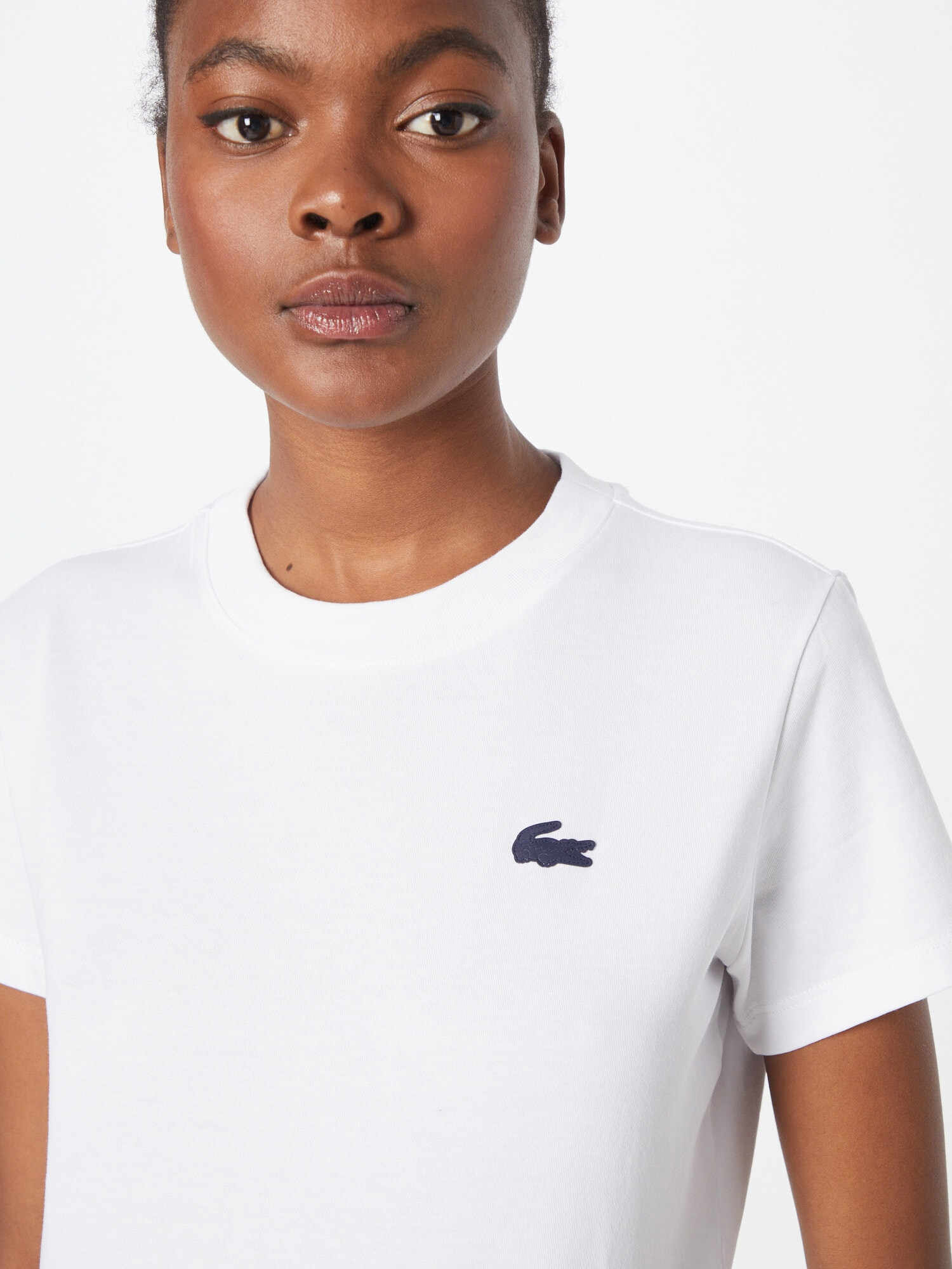 Lacoste Sport Tricou funcțional bleumarin / alb - Pled.ro