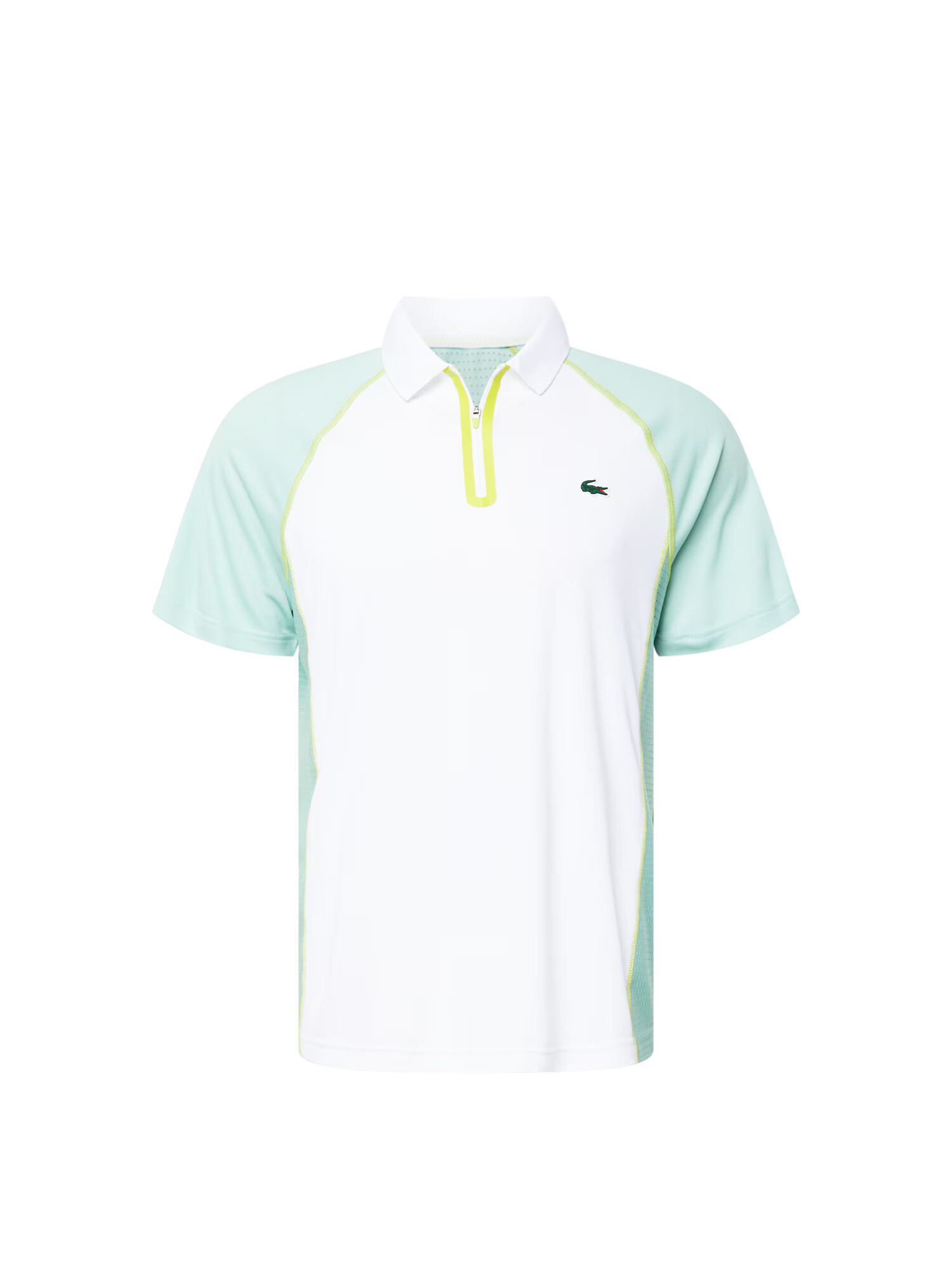 Lacoste Sport Tricou funcțional verde mentă / alb - Pled.ro