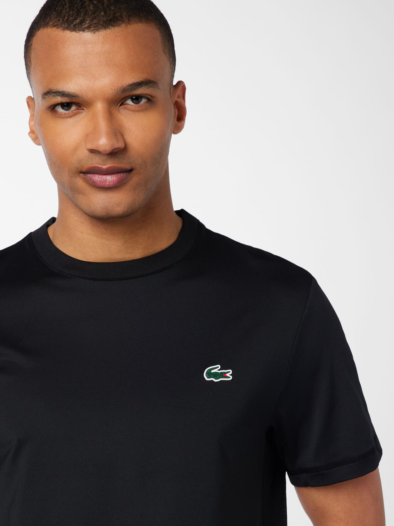 Lacoste Sport Tricou funcțional verde / negru / alb - Pled.ro