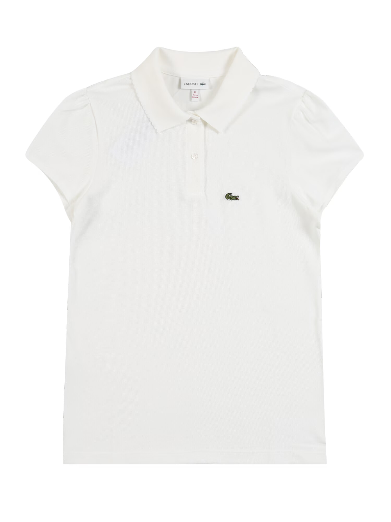 LACOSTE Tricou alb - Pled.ro