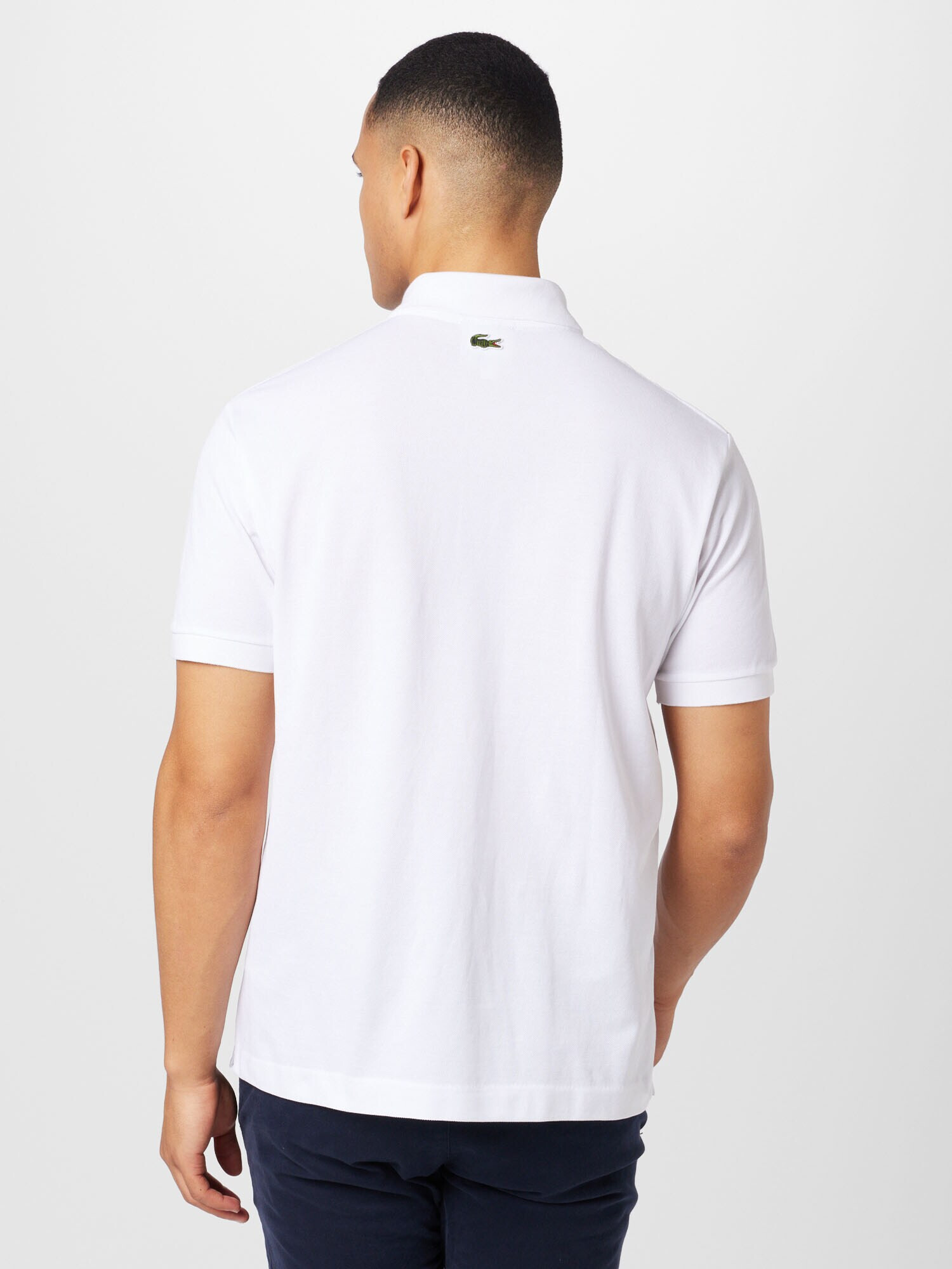 LACOSTE Tricou alb - Pled.ro