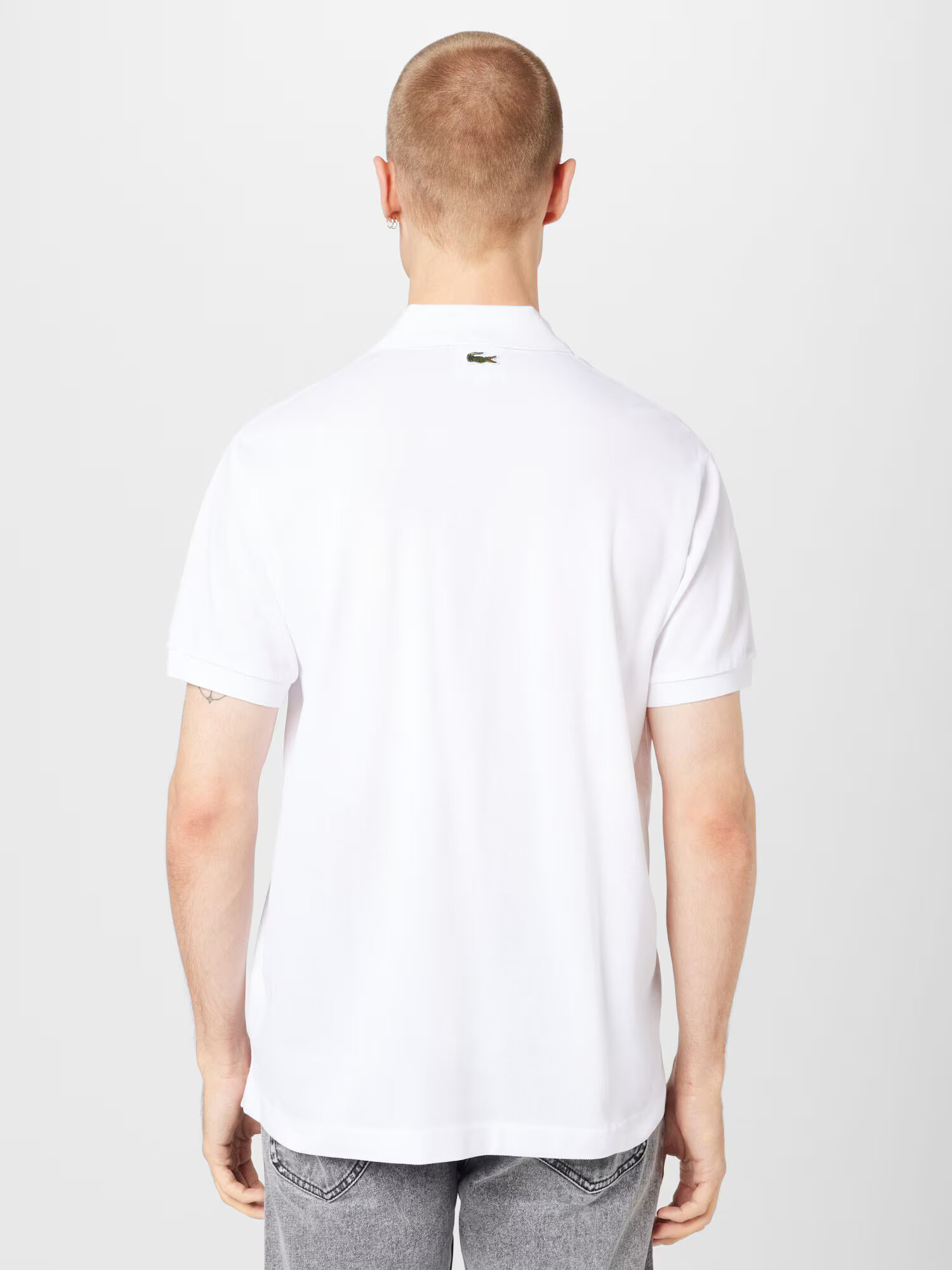 LACOSTE Tricou alb - Pled.ro