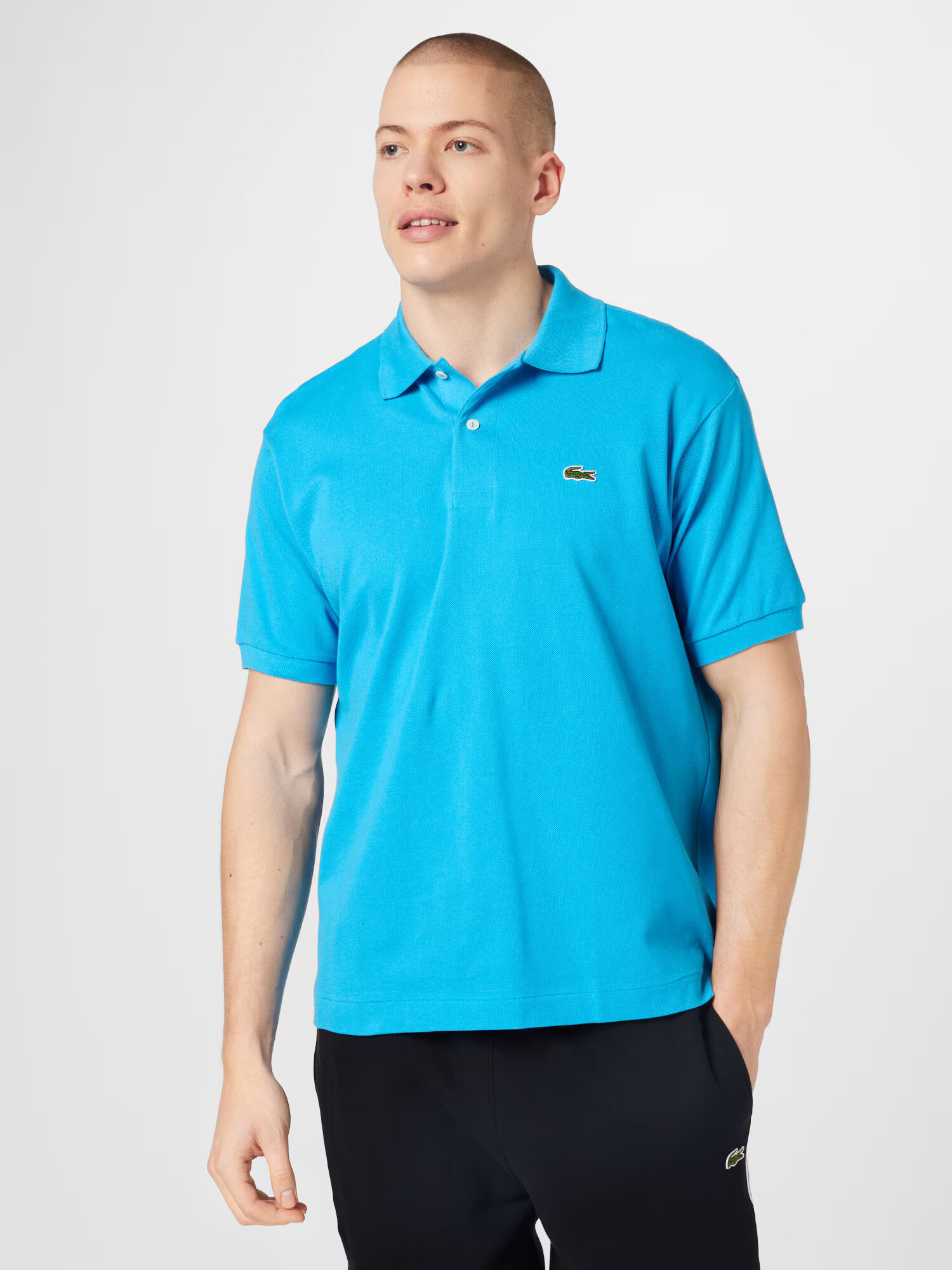 LACOSTE Tricou albastru - Pled.ro