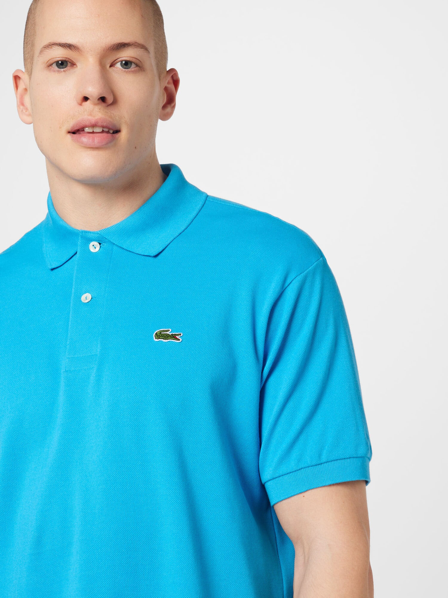 LACOSTE Tricou albastru - Pled.ro