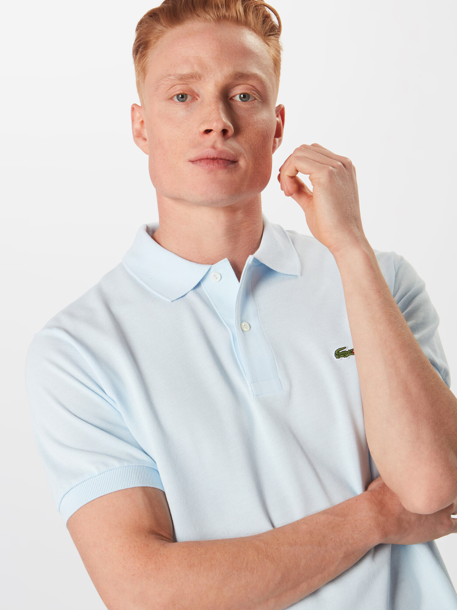 LACOSTE Tricou albastru deschis / verde / roșu - Pled.ro