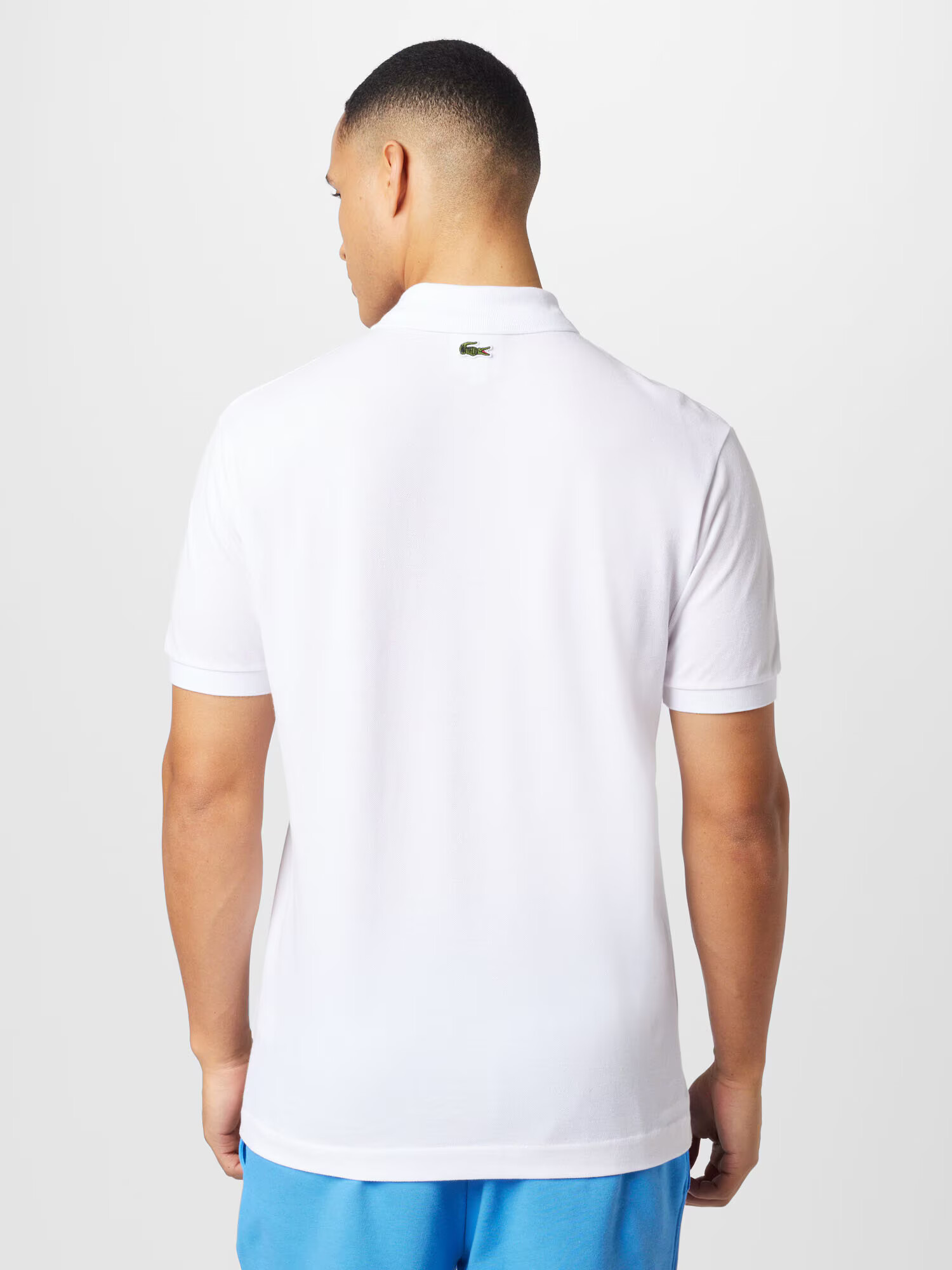 LACOSTE Tricou albastru / galben / verde / alb - Pled.ro