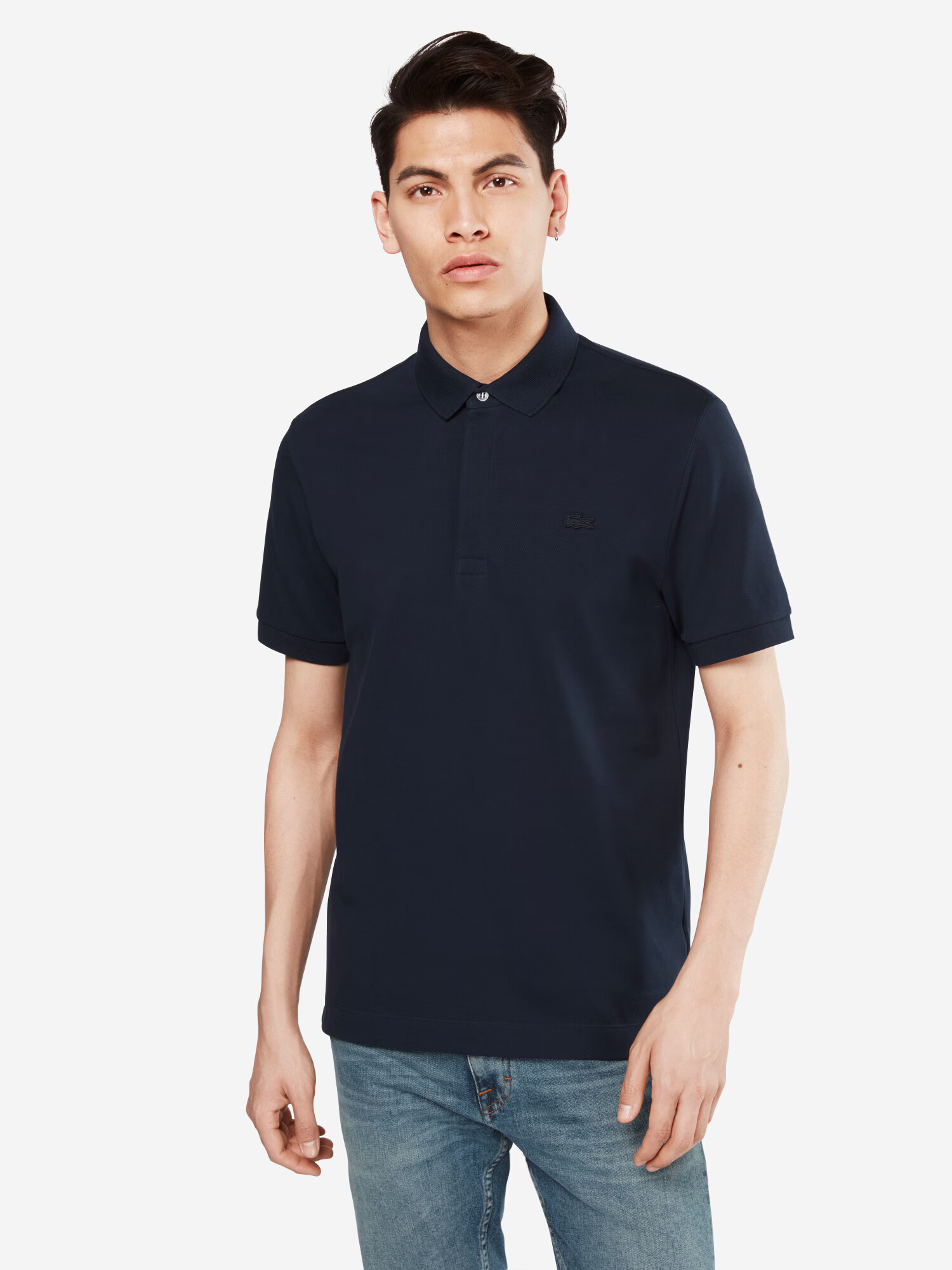 LACOSTE Tricou albastru noapte - Pled.ro