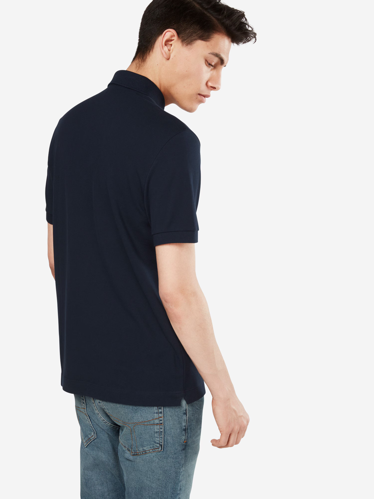 LACOSTE Tricou albastru noapte - Pled.ro