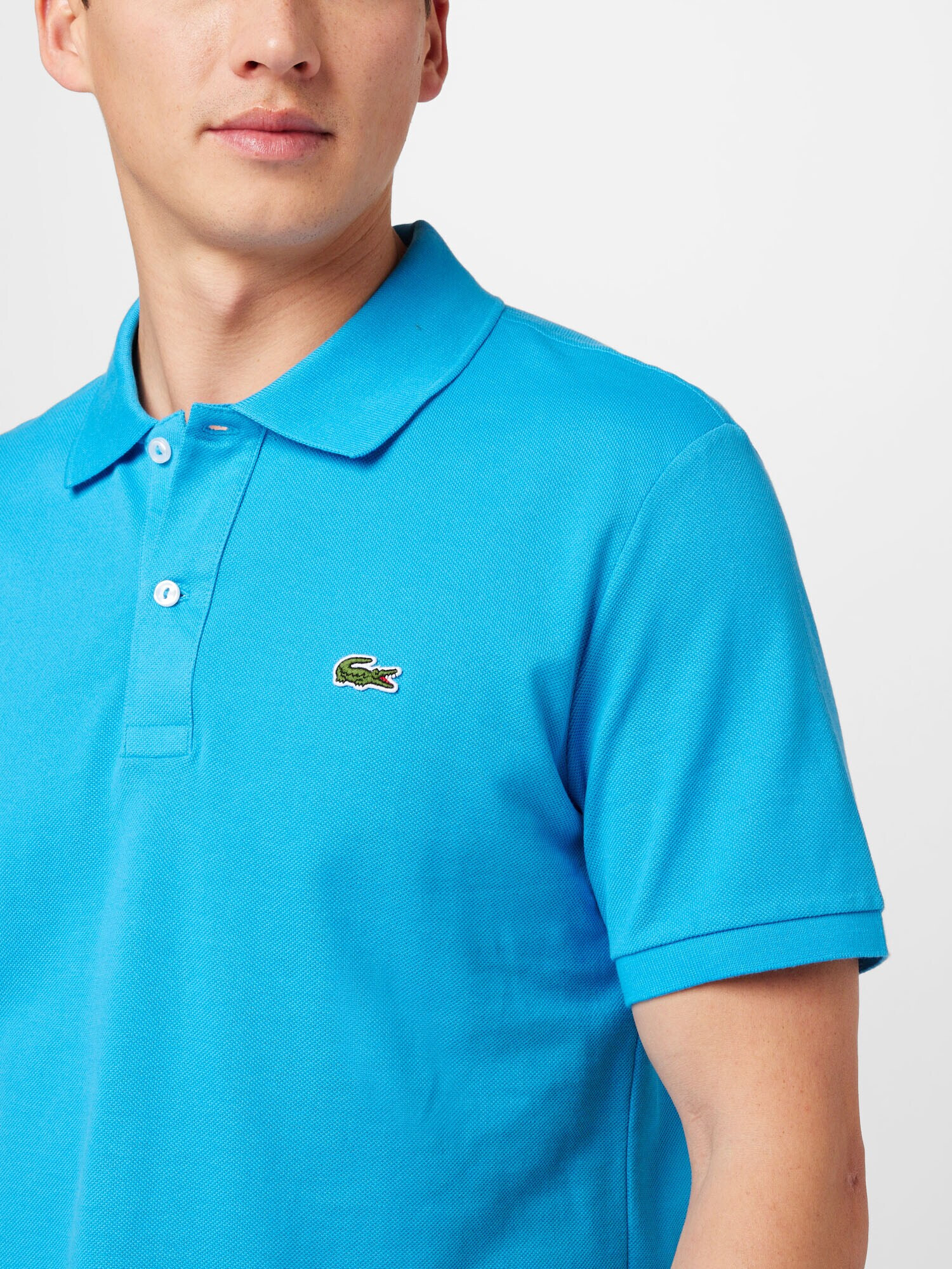 LACOSTE Tricou azur - Pled.ro