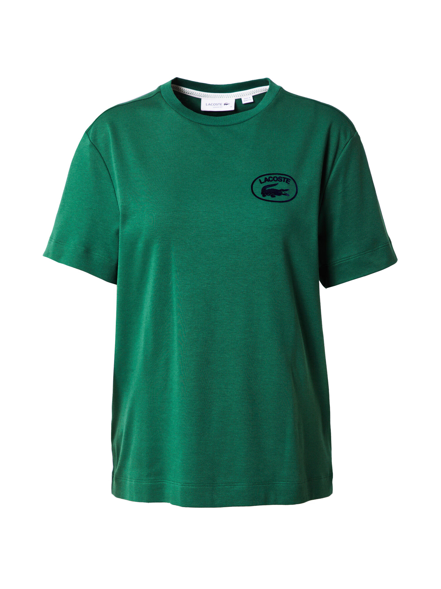 LACOSTE Tricou bleumarin / verde - Pled.ro