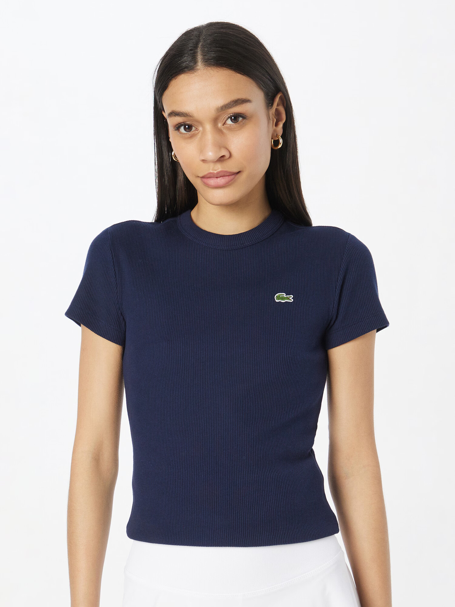 LACOSTE Tricou bleumarin / verde / roșu / alb - Pled.ro