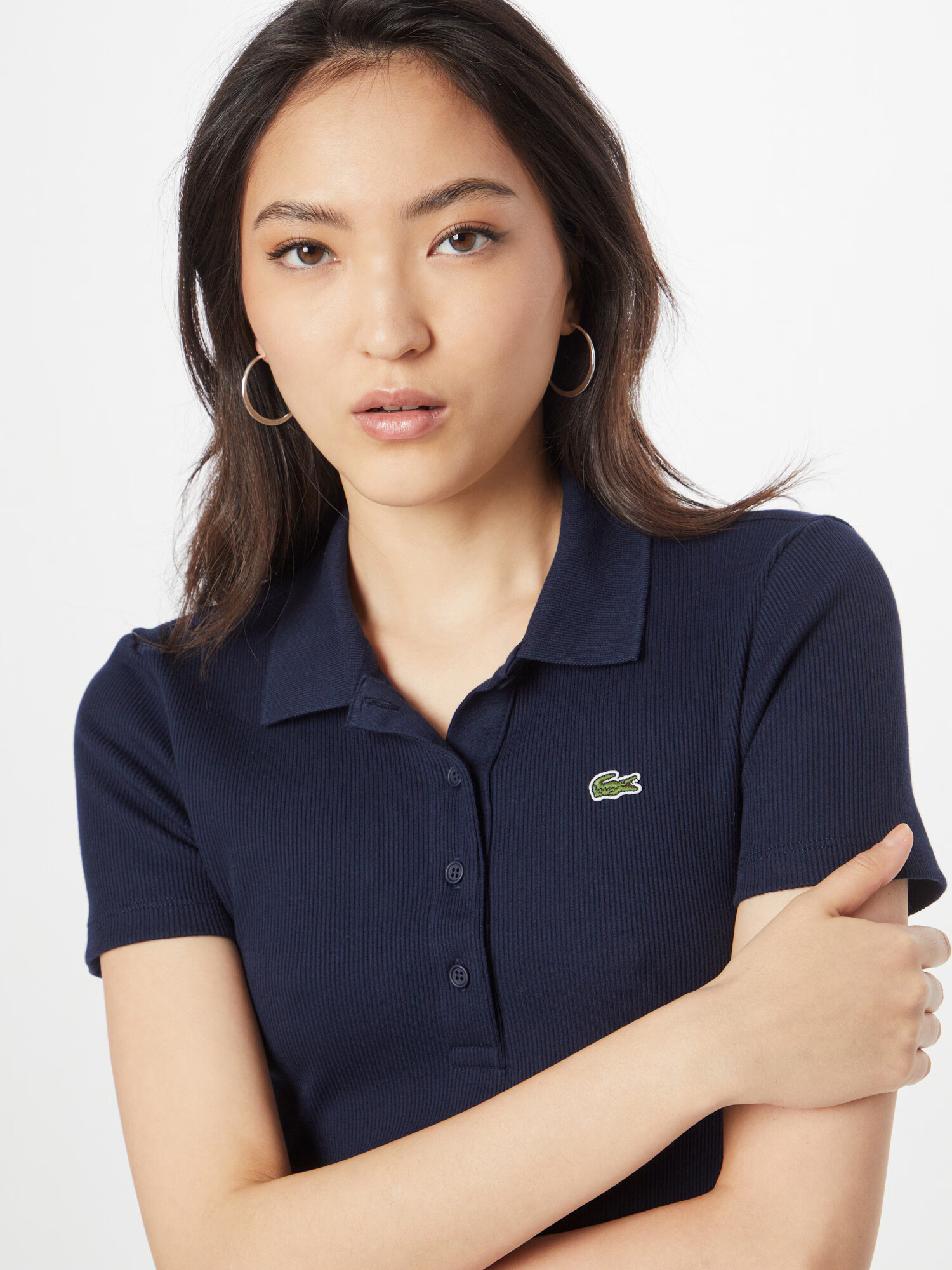 LACOSTE Tricou bleumarin / verde / roșu / alb - Pled.ro