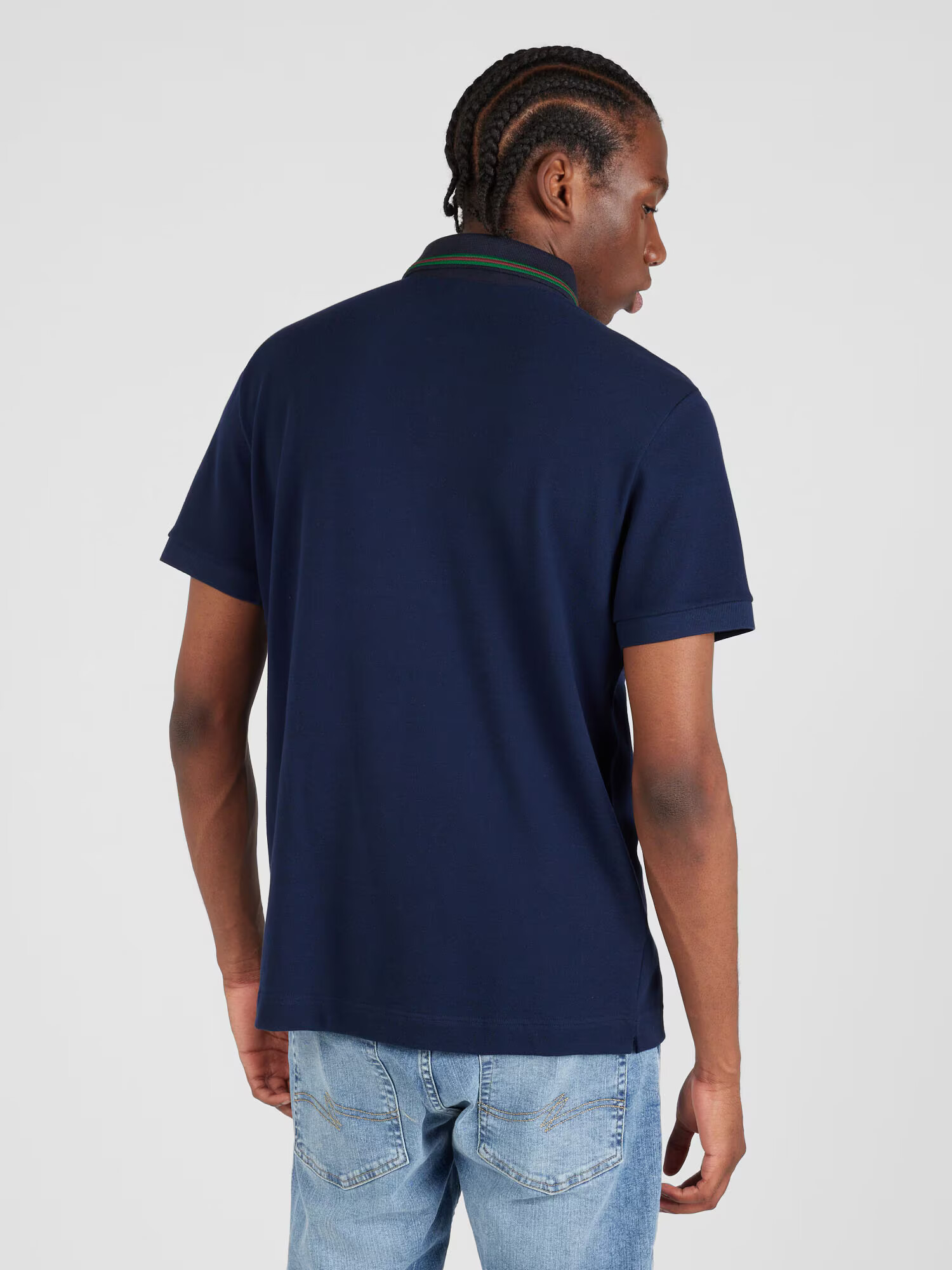 LACOSTE Tricou bleumarin / verde / roșu / negru - Pled.ro