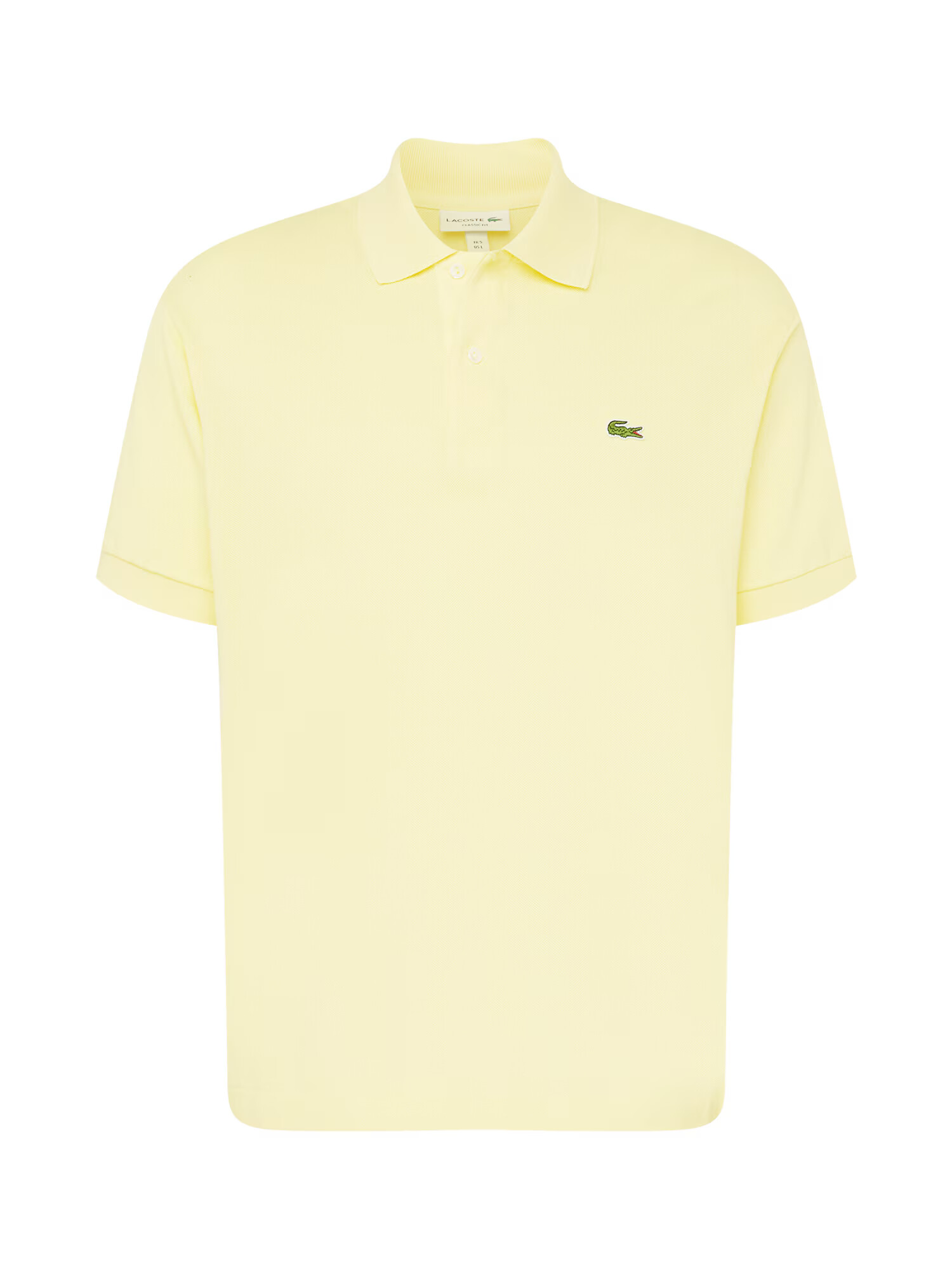 LACOSTE Tricou galben deschis / verde deschis / roși aprins - Pled.ro