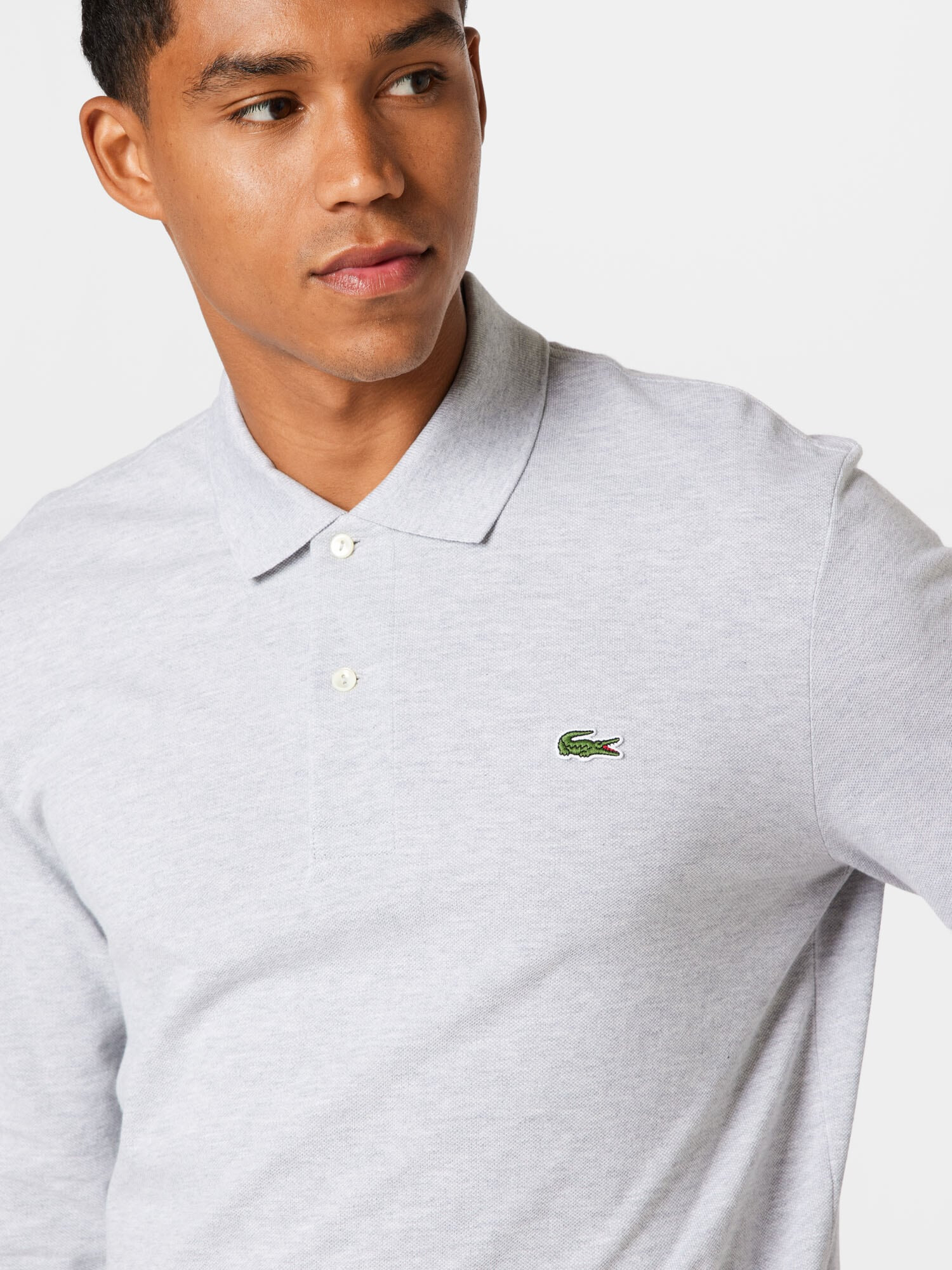 LACOSTE Tricou gri amestecat - Pled.ro