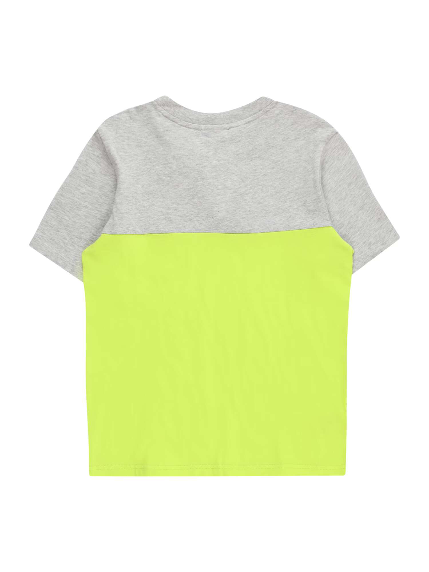 LACOSTE Tricou gri amestecat / verde / verde neon - Pled.ro