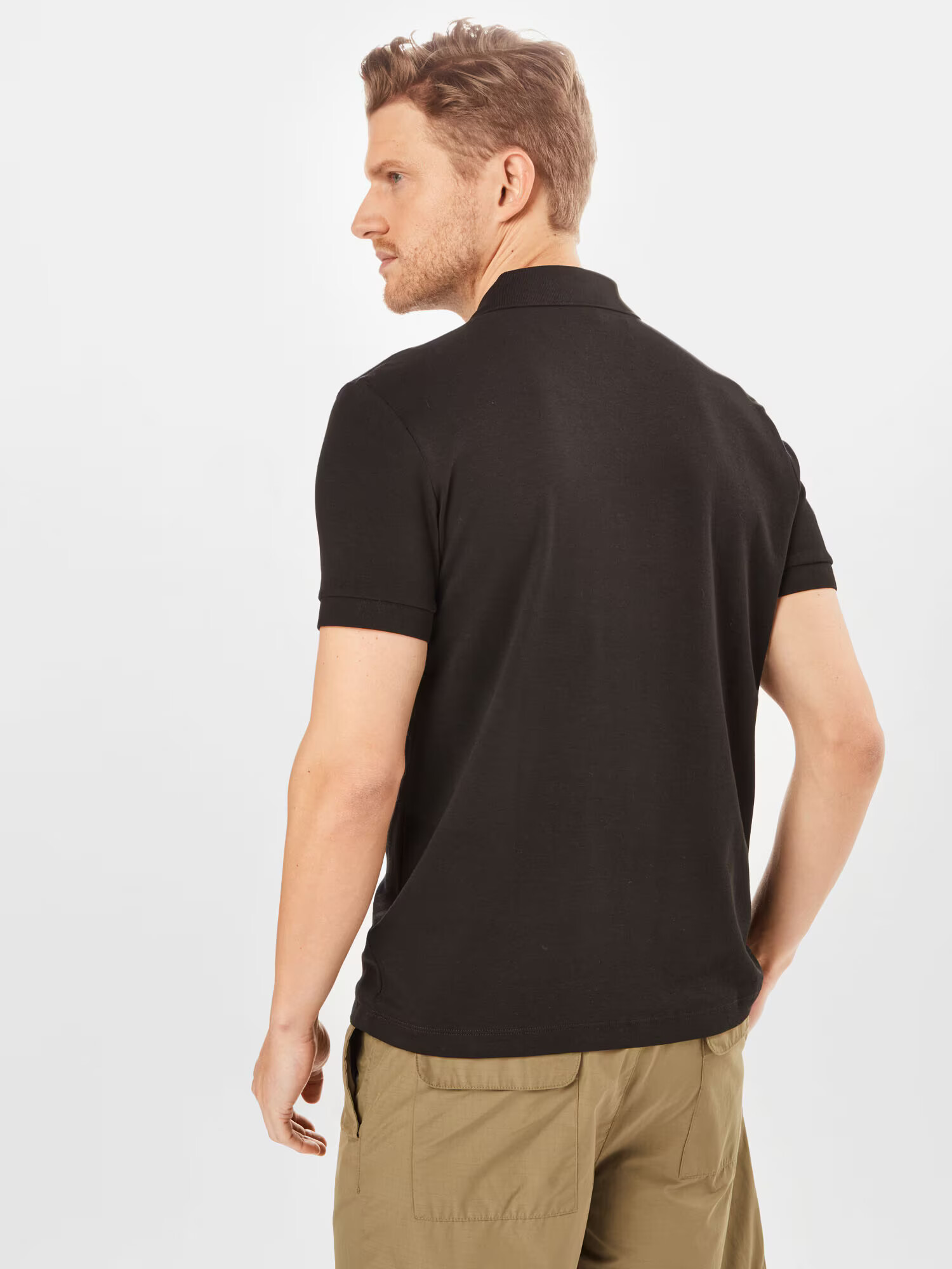 LACOSTE Tricou negru - Pled.ro