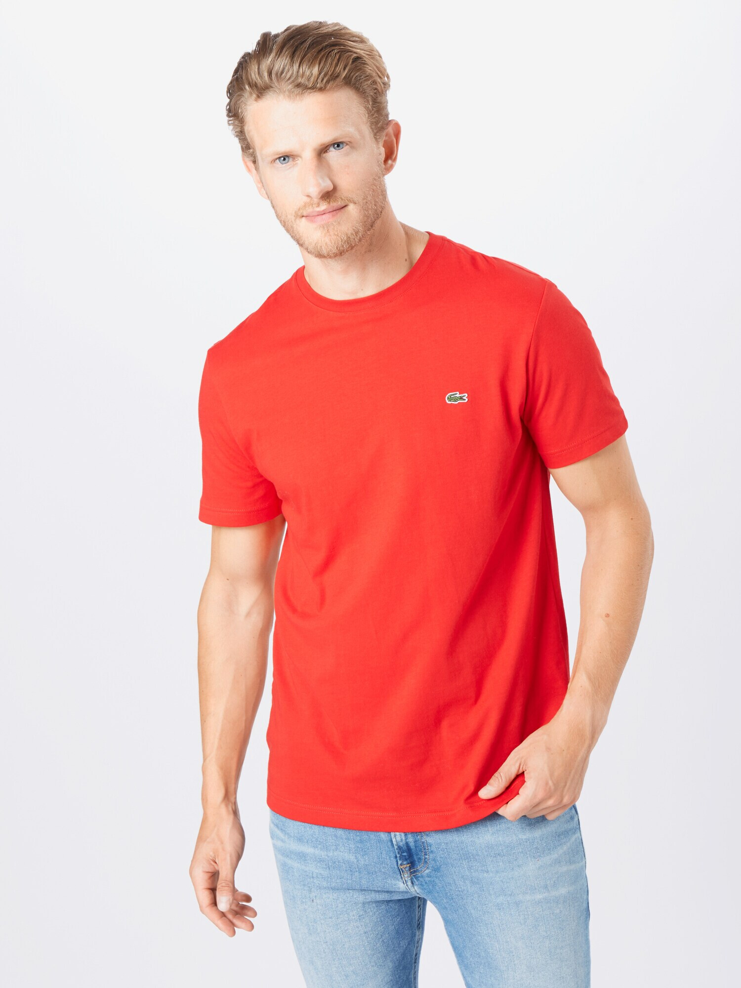 LACOSTE Tricou roșu - Pled.ro