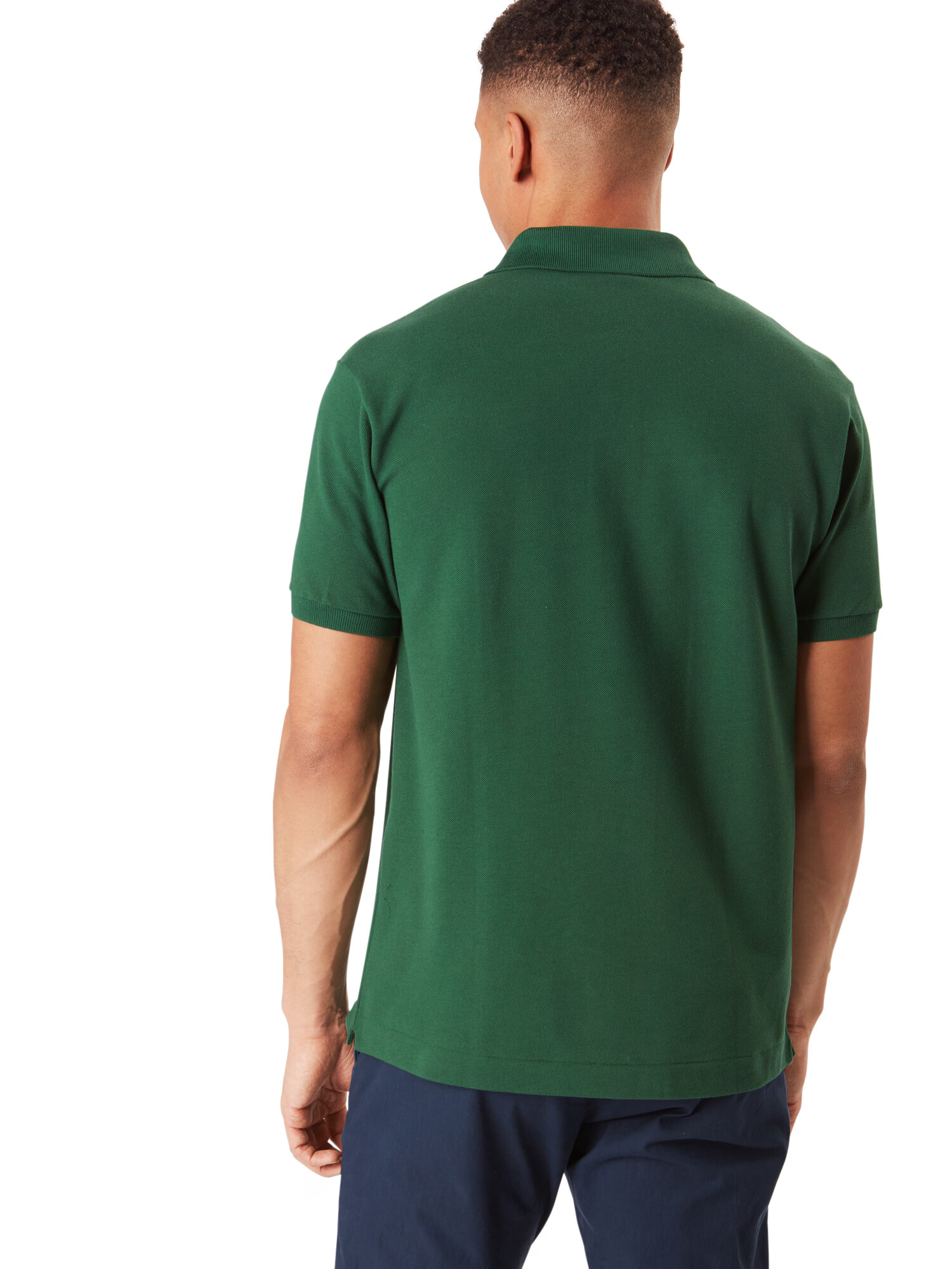 LACOSTE Tricou verde / roșu / alb - Pled.ro