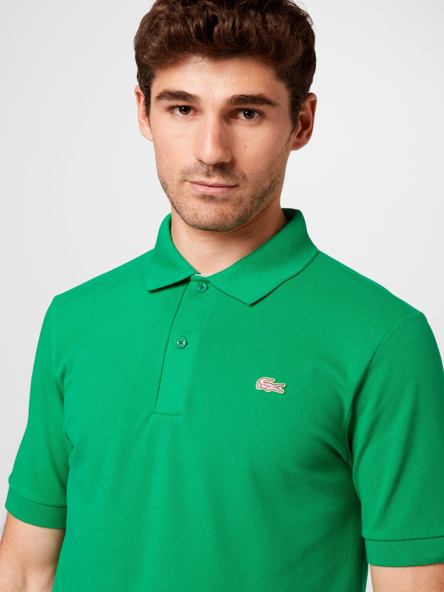 LACOSTE Tricou verde - Pled.ro