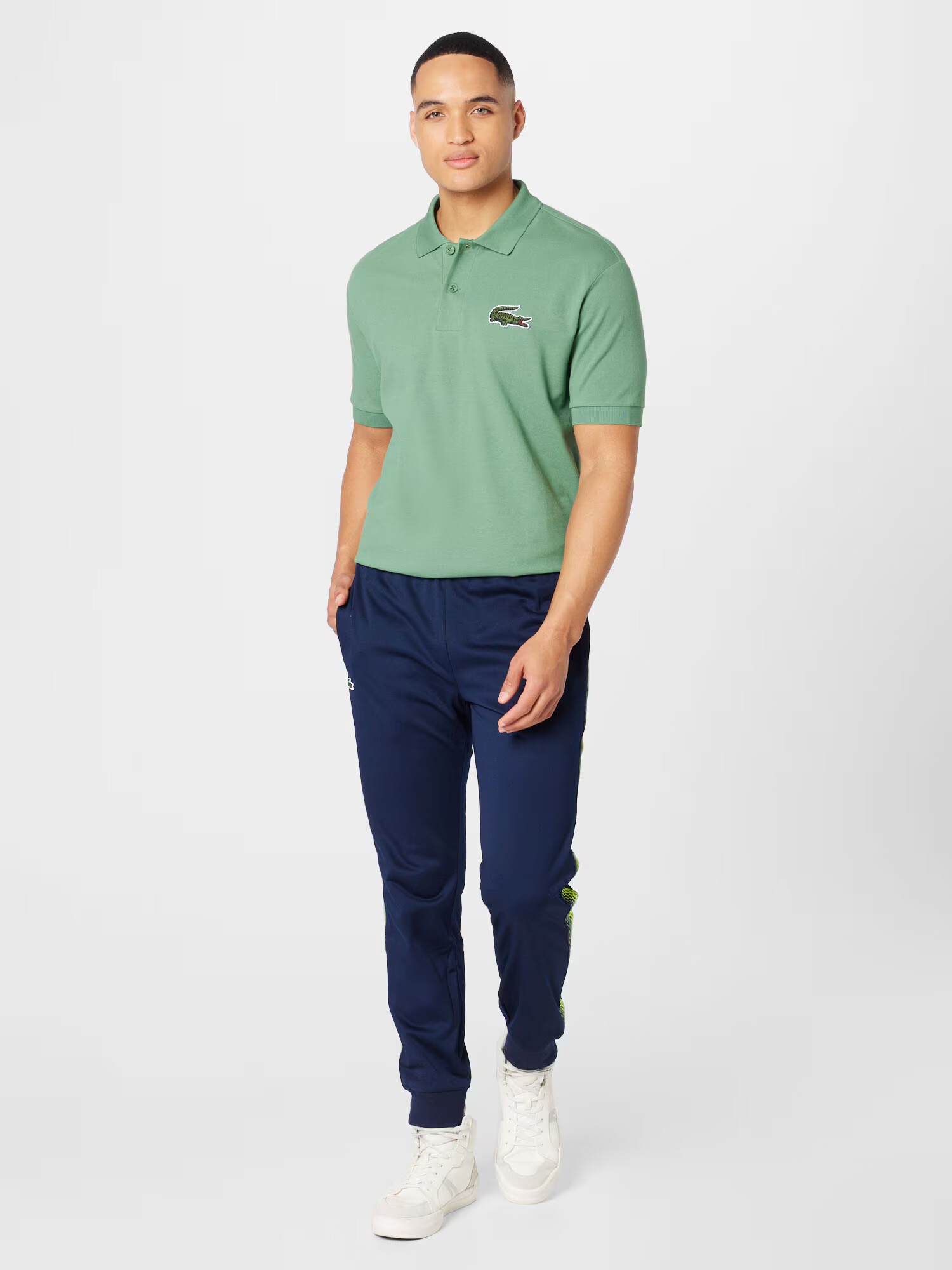 LACOSTE Tricou verde - Pled.ro