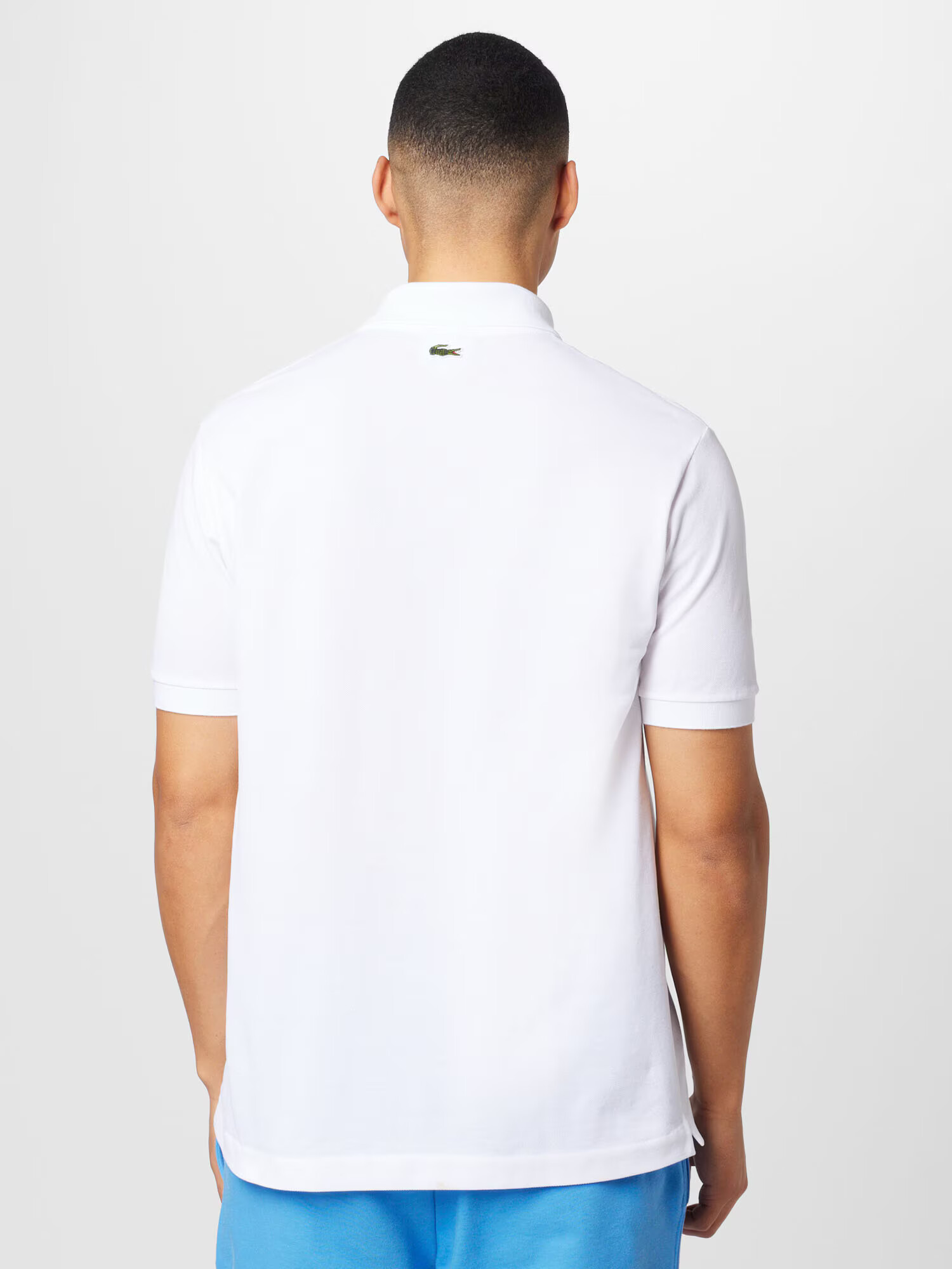 LACOSTE Tricou verde deschis / roși aprins / negru / alb - Pled.ro